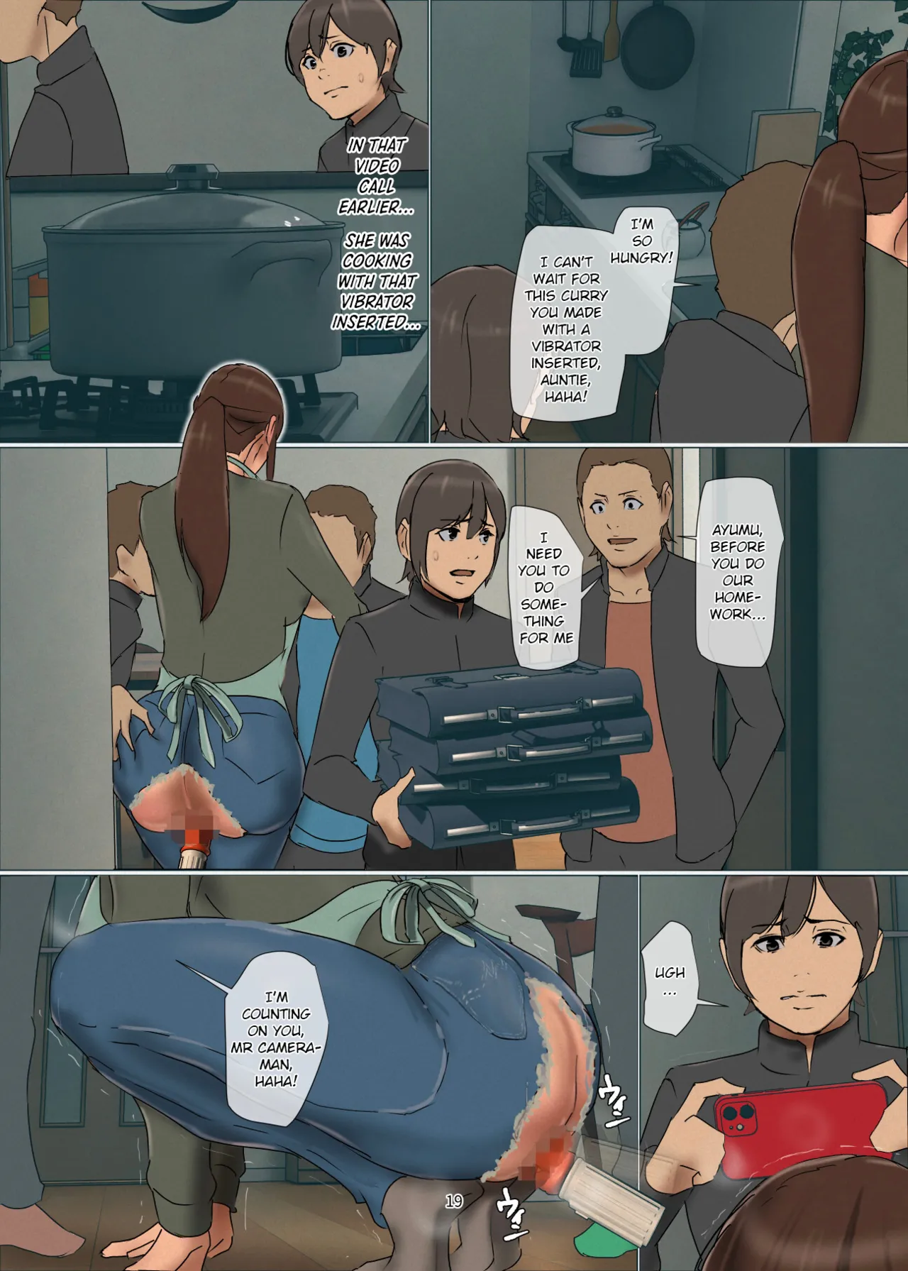 [Yojouhan Shobou]Ikenie no Haha 4[English] [Nubi] Page 19