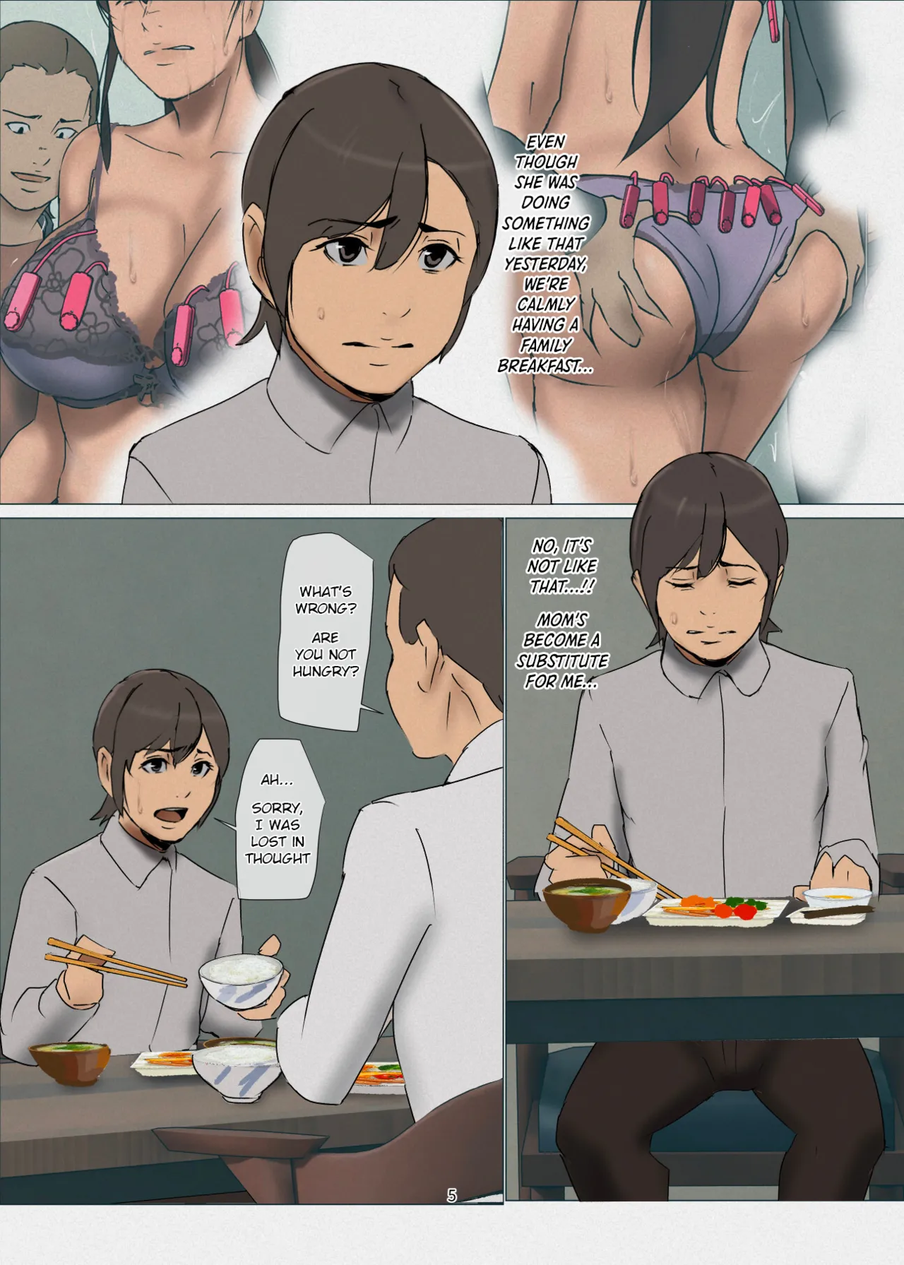 [Yojouhan Shobou]Ikenie no Haha 4[English] [Nubi] Page 5