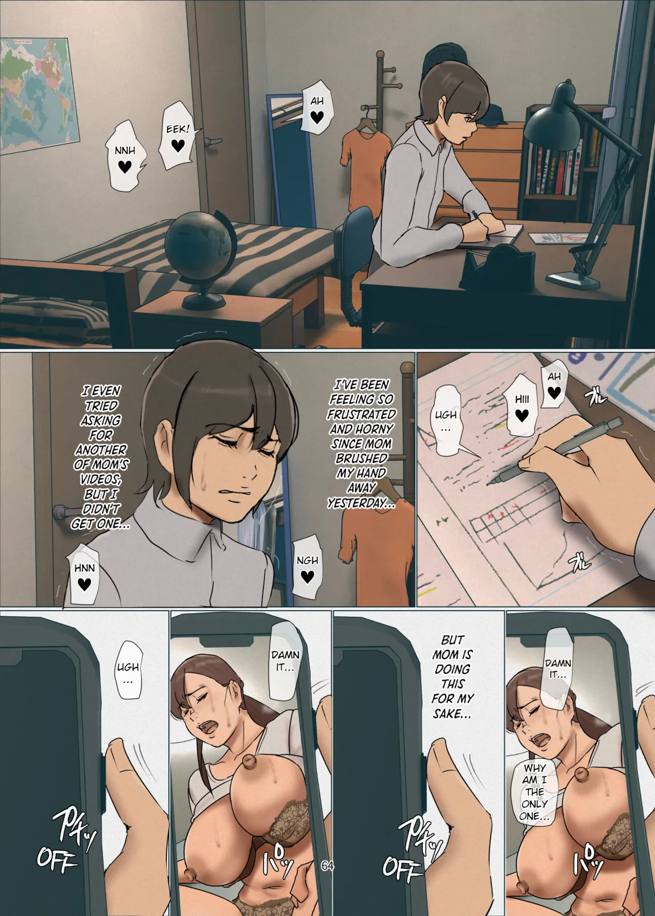 [Yojouhan Shobou]Ikenie no Haha 4[English] [Nubi] Page 64