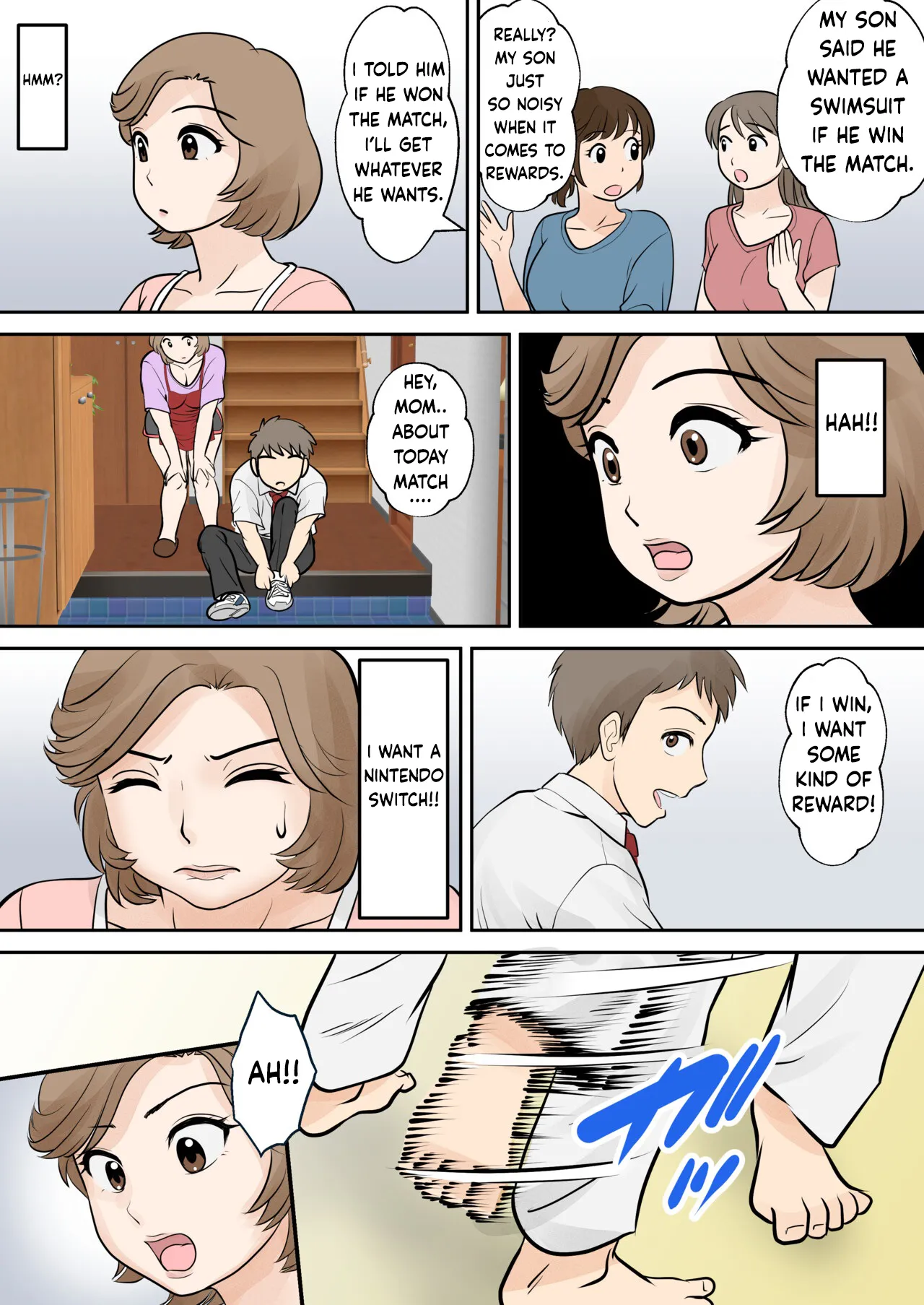 [Fuwatoro Opanchu Cake]Mother and Child Living Together Chapter 2 : Puberty[English] Page 12