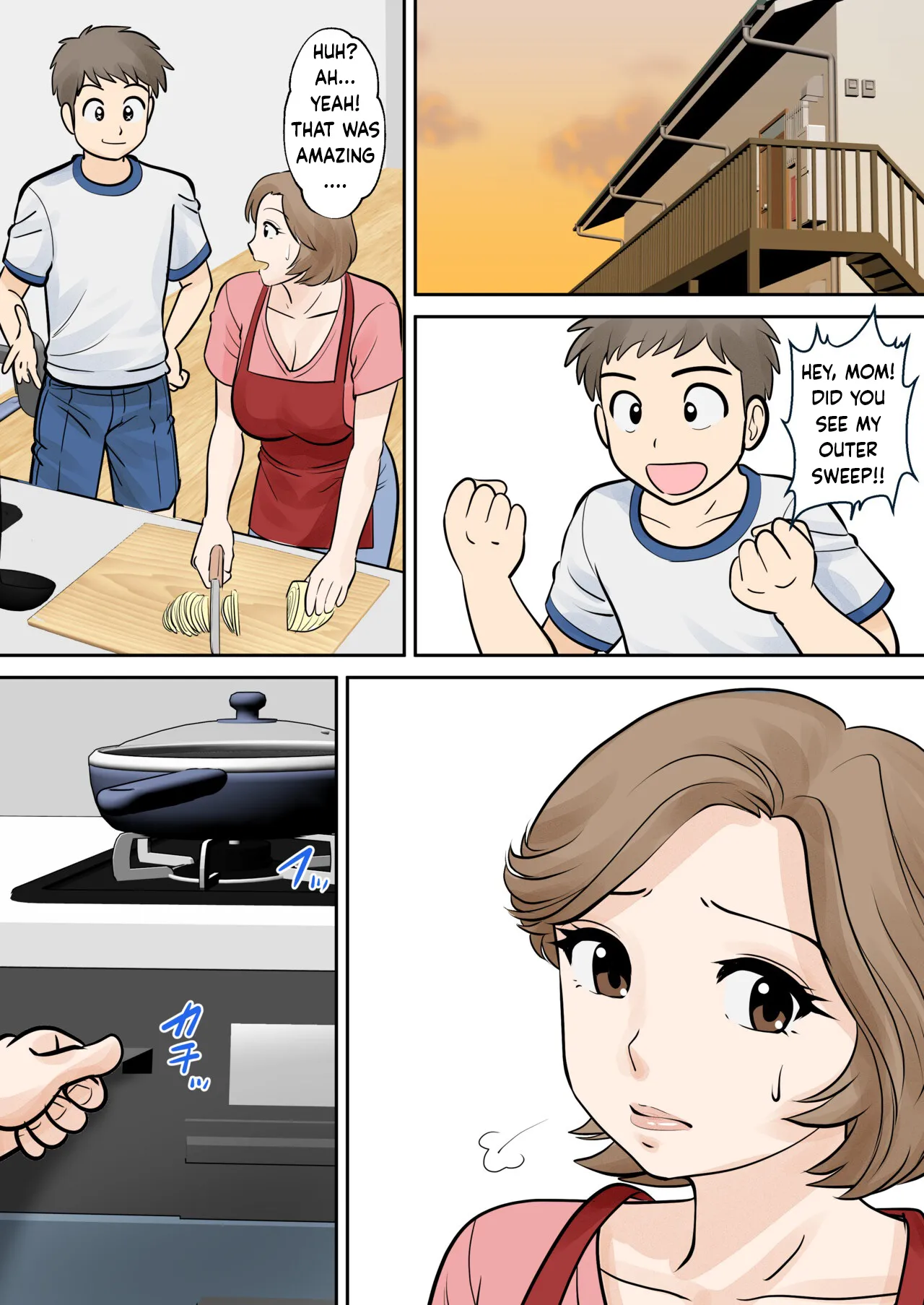 [Fuwatoro Opanchu Cake]Mother and Child Living Together Chapter 2 : Puberty[English] Page 14