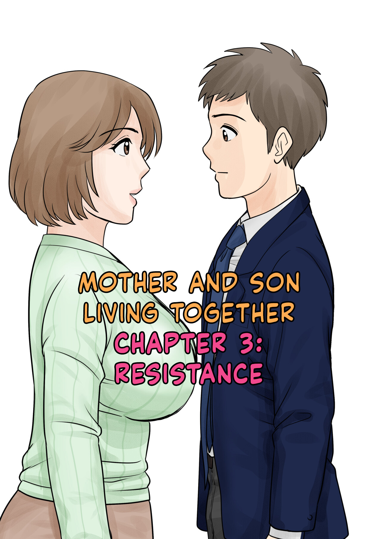 [Fuwatoro Opanchu Cake]Mother and Child Living Together Chapter 3 : Resistance[English] Page 1