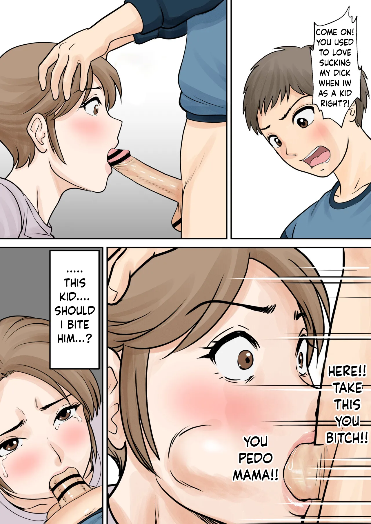 [Fuwatoro Opanchu Cake]Mother and Child Living Together Chapter 3 : Resistance[English] Page 29