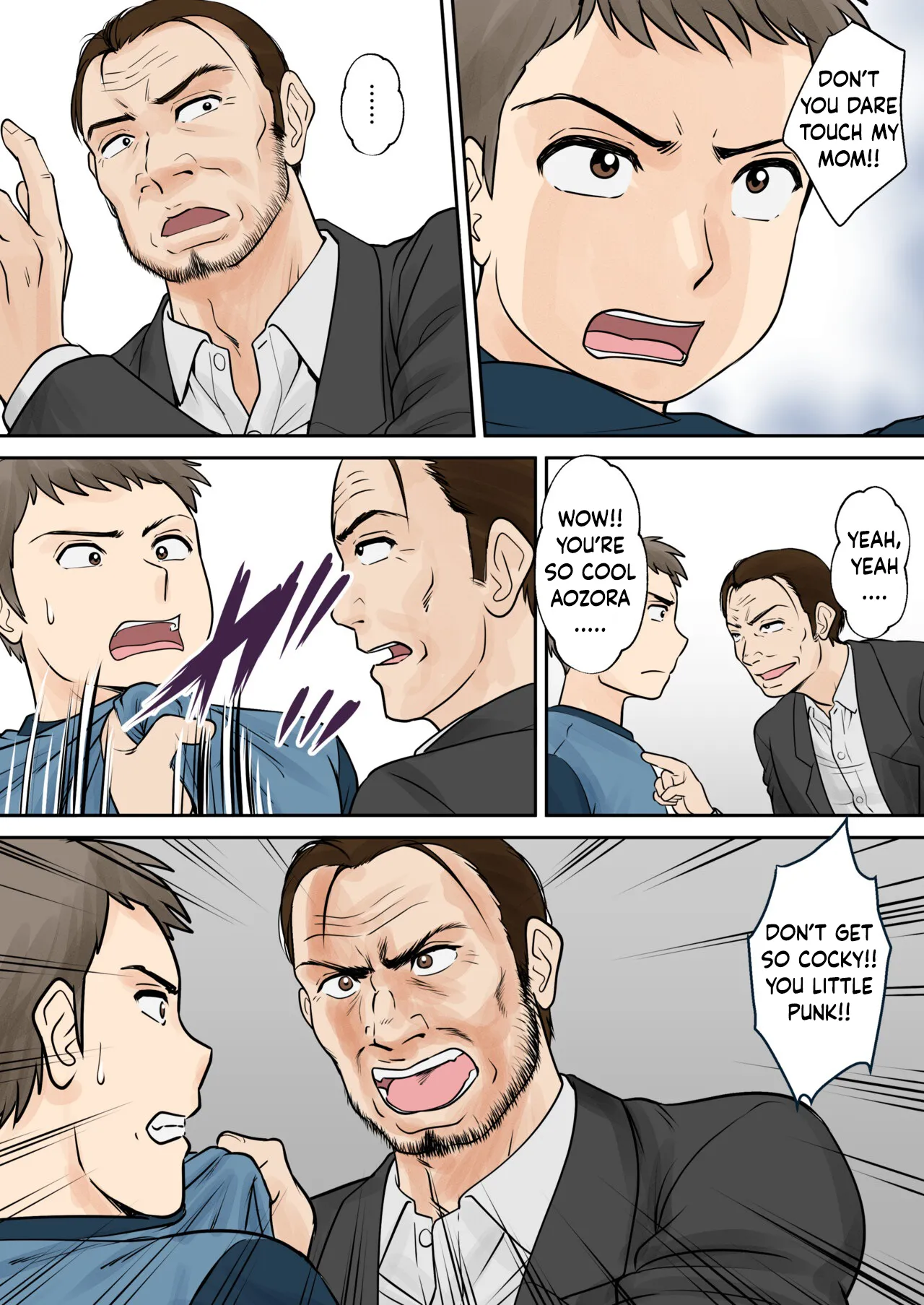 [Fuwatoro Opanchu Cake]Mother and Child Living Together Chapter 3 : Resistance[English] Page 38
