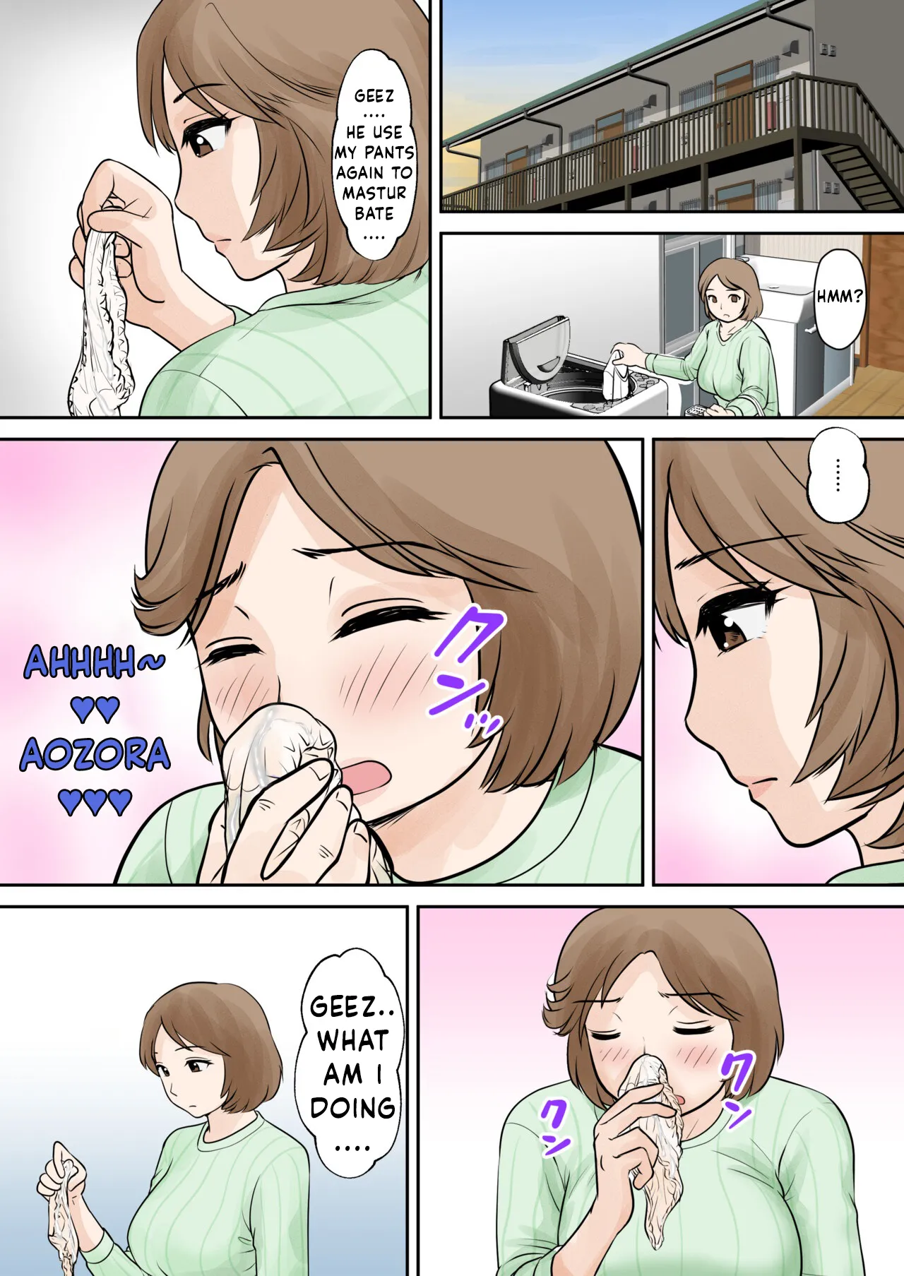 [Fuwatoro Opanchu Cake]Mother and Child Living Together Chapter 3 : Resistance[English] Page 4