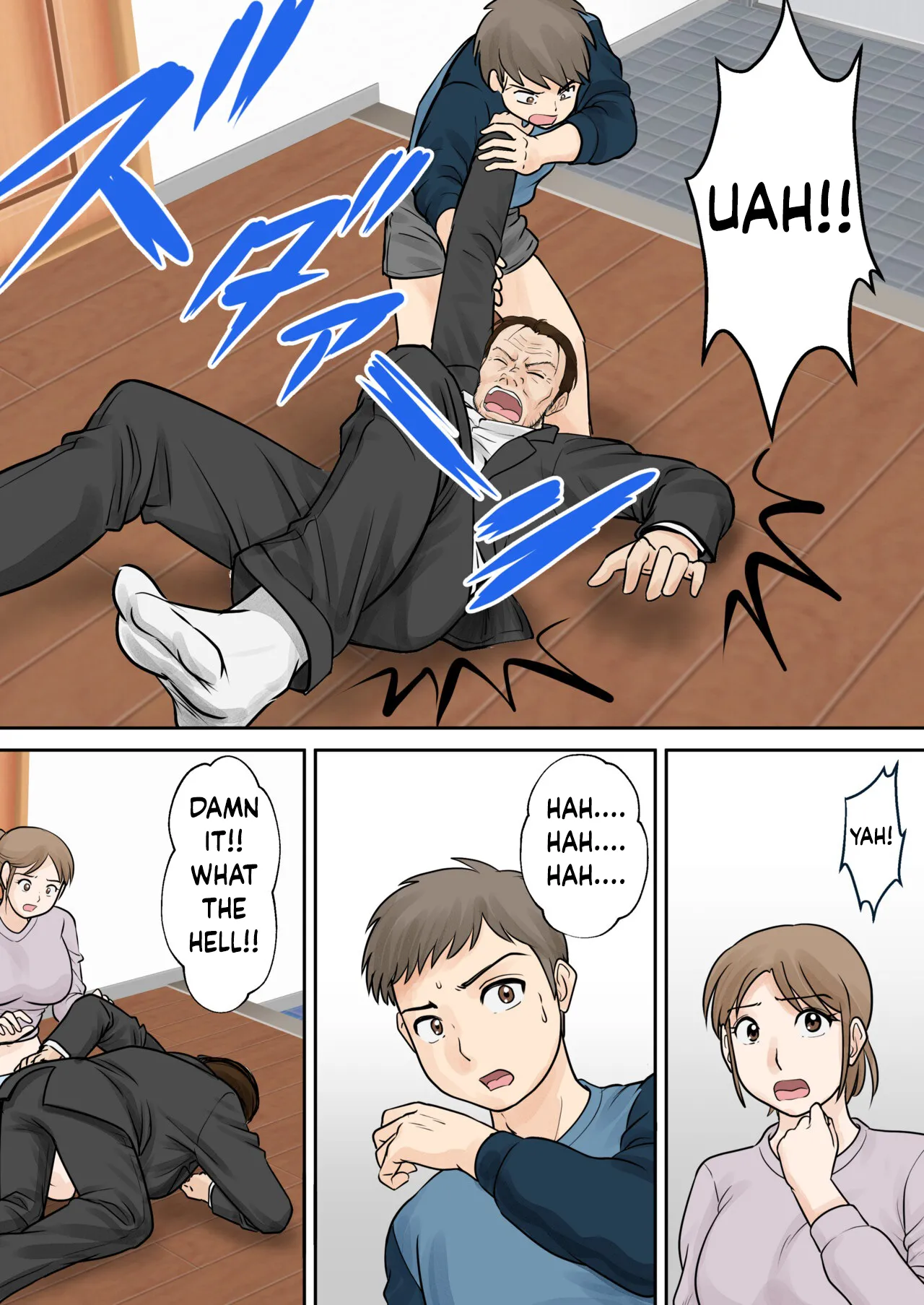 [Fuwatoro Opanchu Cake]Mother and Child Living Together Chapter 3 : Resistance[English] Page 42