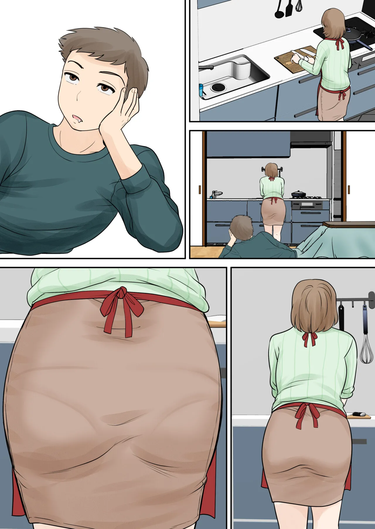 [Fuwatoro Opanchu Cake]Mother and Child Living Together Chapter 3 : Resistance[English] Page 6