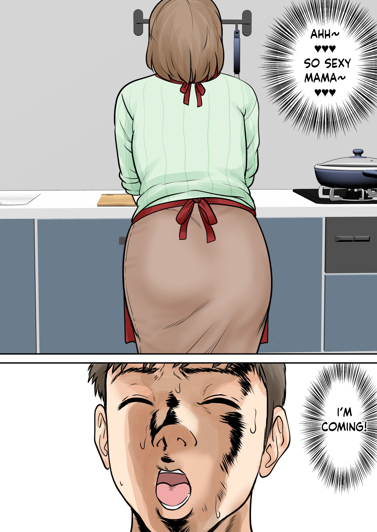 [Fuwatoro Opanchu Cake]Mother and Child Living Together Chapter 3 : Resistance[English] Page 9