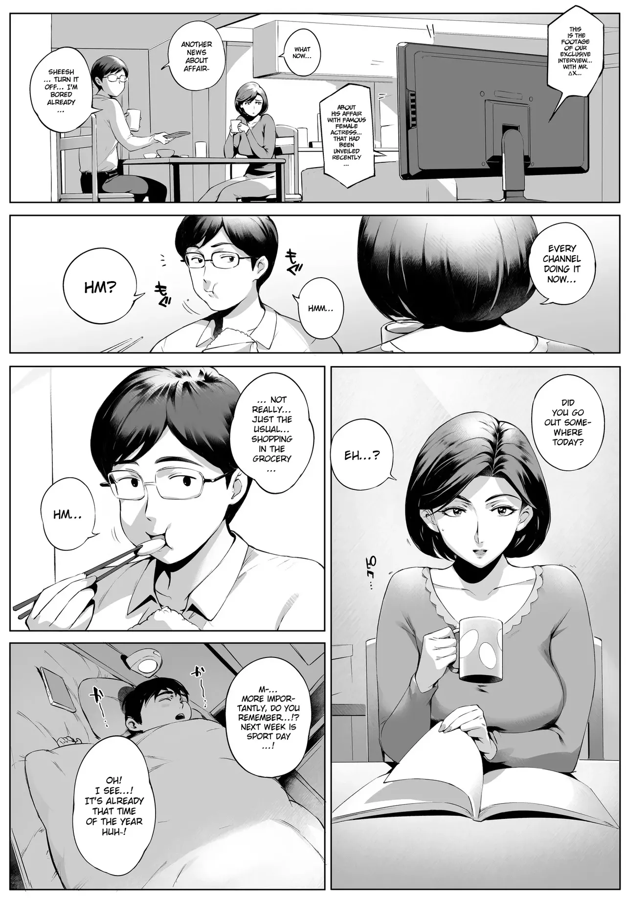 [Vadass (Oltlo)]Futei Koubizuma Honoka ~Hakkaku Hen~ | Cheating Wife Honoka ~Caught Red-Handed Edition~[English] Page 36