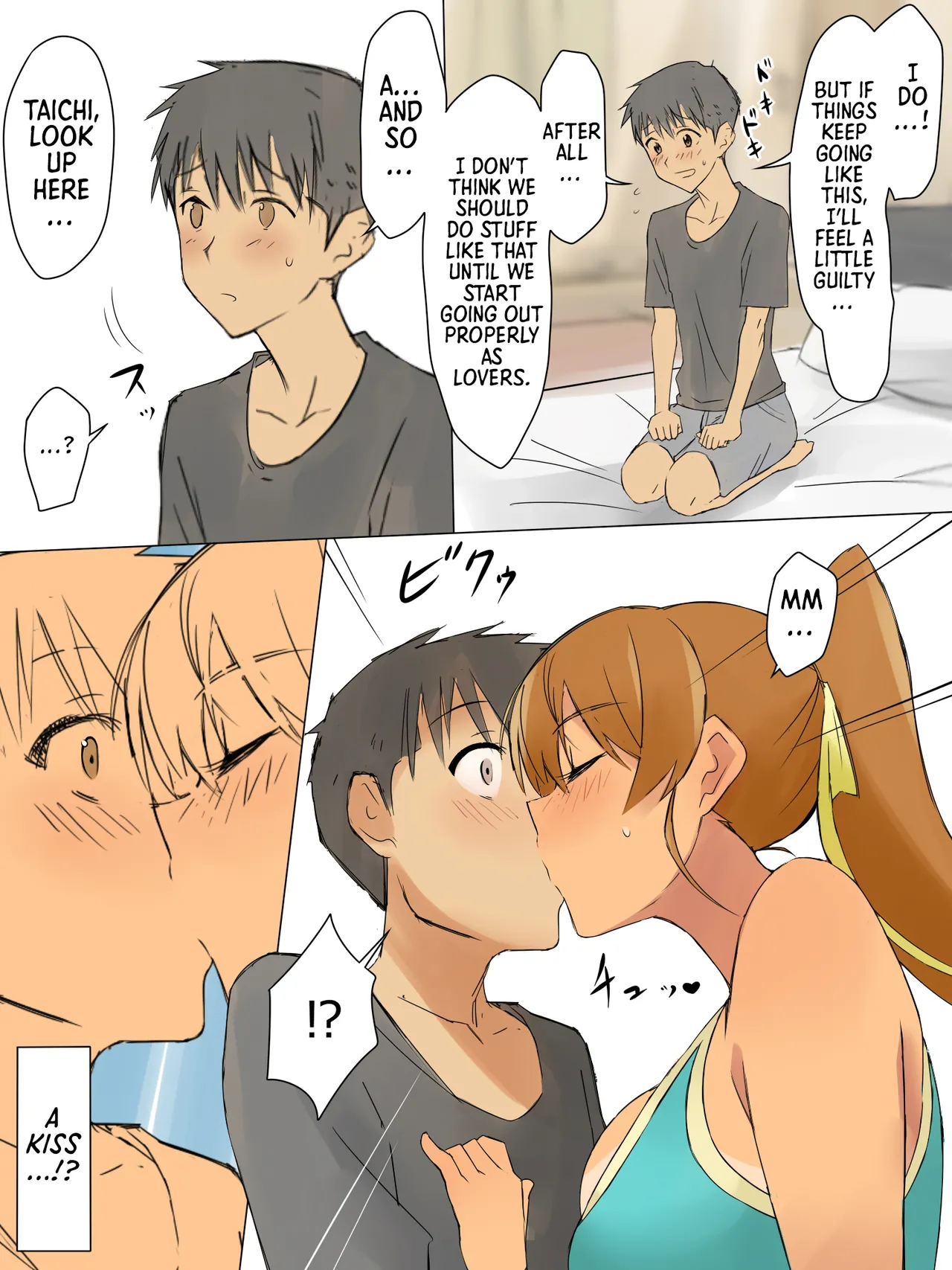 [Circle Kagemusya (Kagemusya)]Ani no You na Sonzai datta Osananajimi ni Saiminjutsu o Kakete Koibito ni Suru Ohanashi | A Story About Using Hypnosis to Make the Childhood Friend Who Was Like an Older Brother to Me into My Lover[English] [Morally Bankrupt Wizard Translations] Page 34