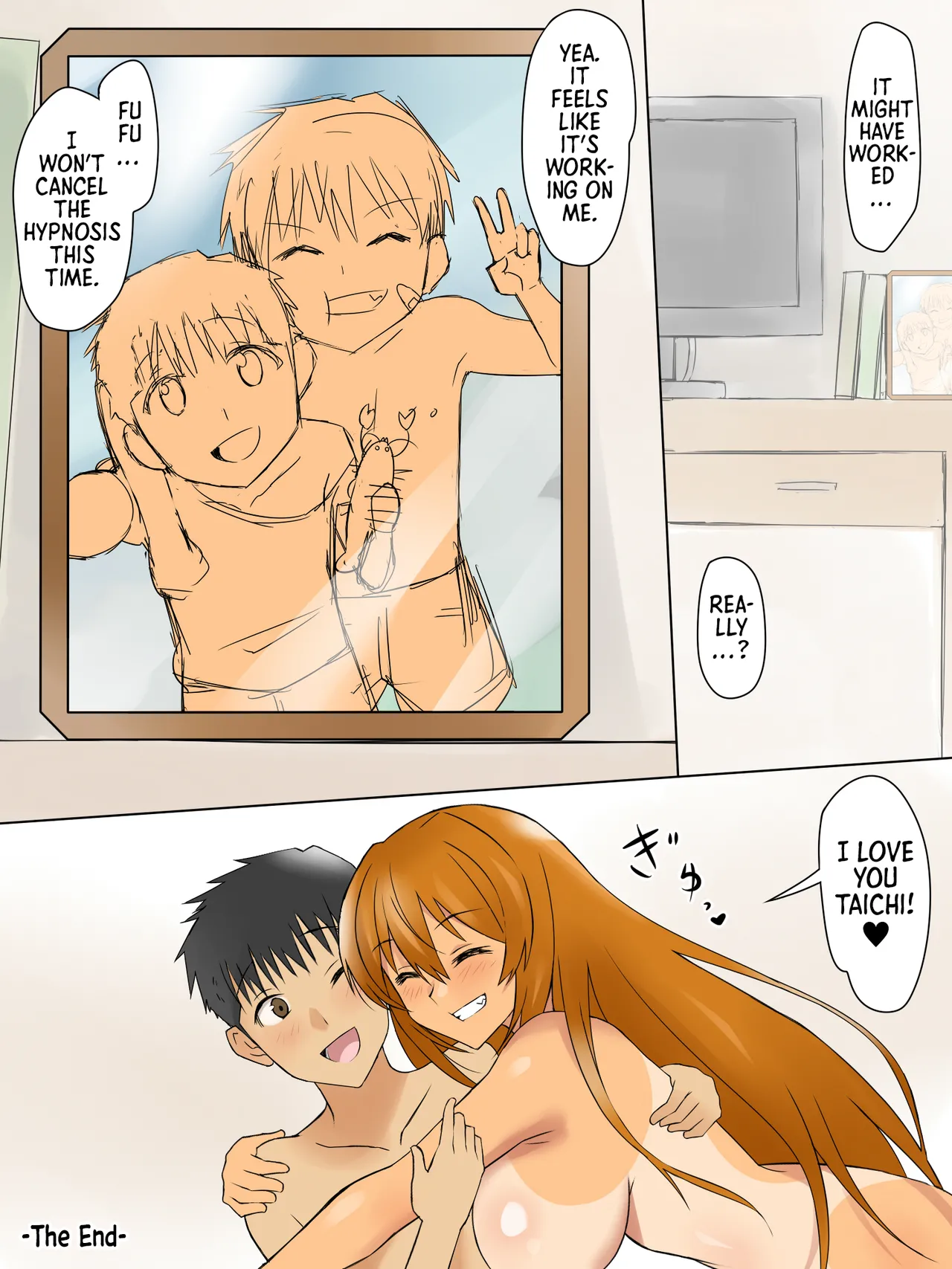 [Circle Kagemusya (Kagemusya)]Ani no You na Sonzai datta Osananajimi ni Saiminjutsu o Kakete Koibito ni Suru Ohanashi | A Story About Using Hypnosis to Make the Childhood Friend Who Was Like an Older Brother to Me into My Lover[English] [Morally Bankrupt Wizard Translations] Page 58