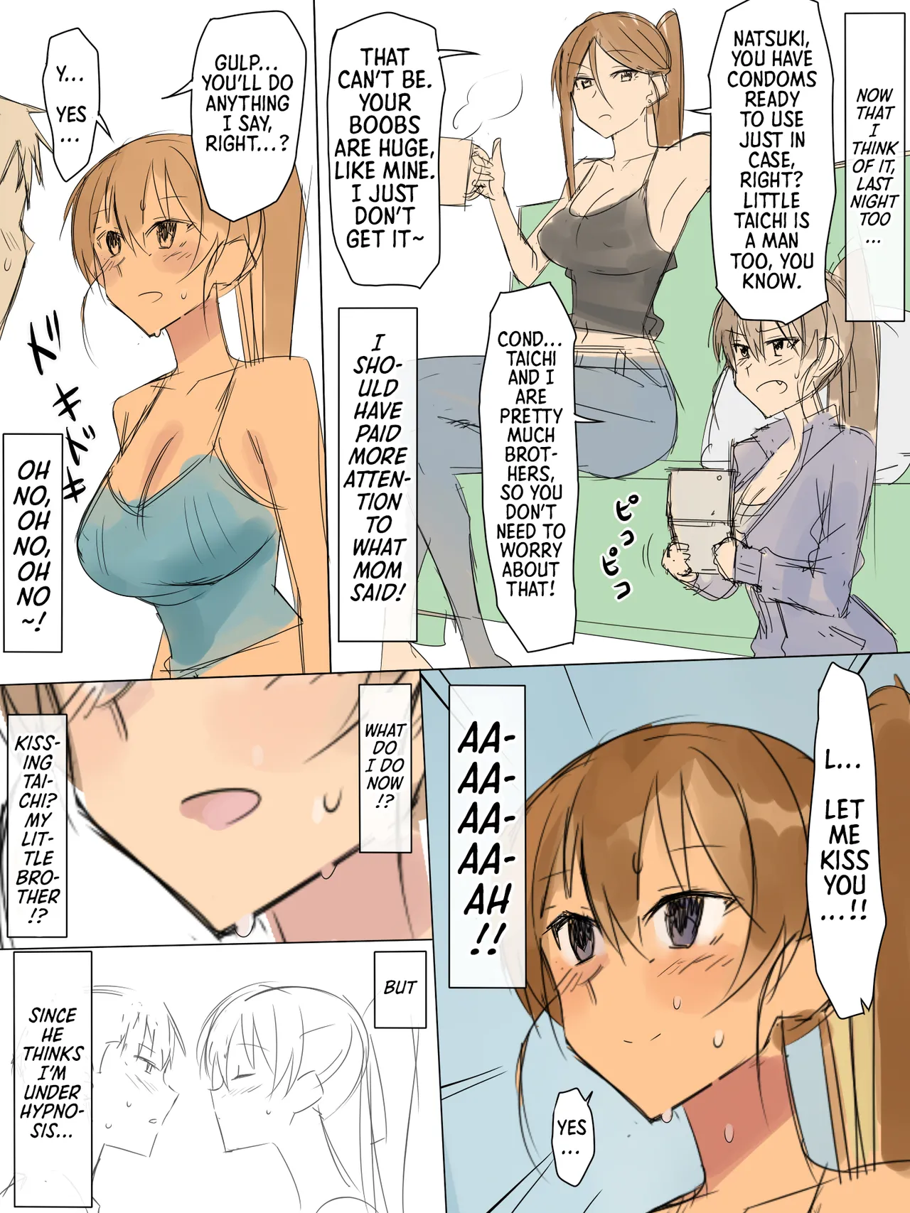 [Circle Kagemusya (Kagemusya)]Ani no You na Sonzai datta Osananajimi ni Saiminjutsu o Kakete Koibito ni Suru Ohanashi | A Story About Using Hypnosis to Make the Childhood Friend Who Was Like an Older Brother to Me into My Lover[English] [Morally Bankrupt Wizard Translations] Page 7