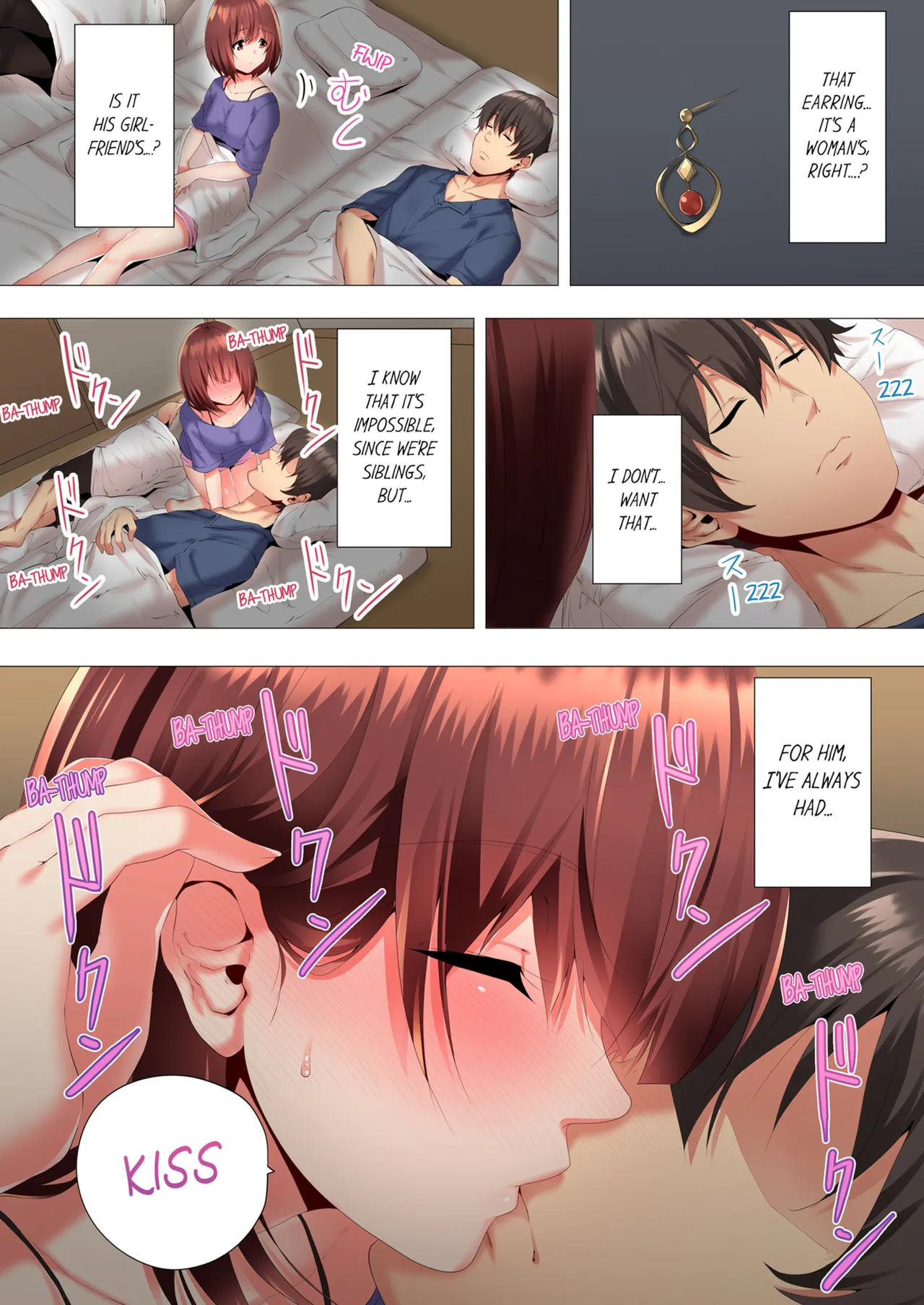 [Kanitomato]Futari de Watashi o Ikasenaide...! ~Kurayami, Majiwaru Kyoudai Futon~  | My 2 Step-Brothers are Ganging Up on Me!  Vol.1[English] [Decensored] [Ongoing] Page 9