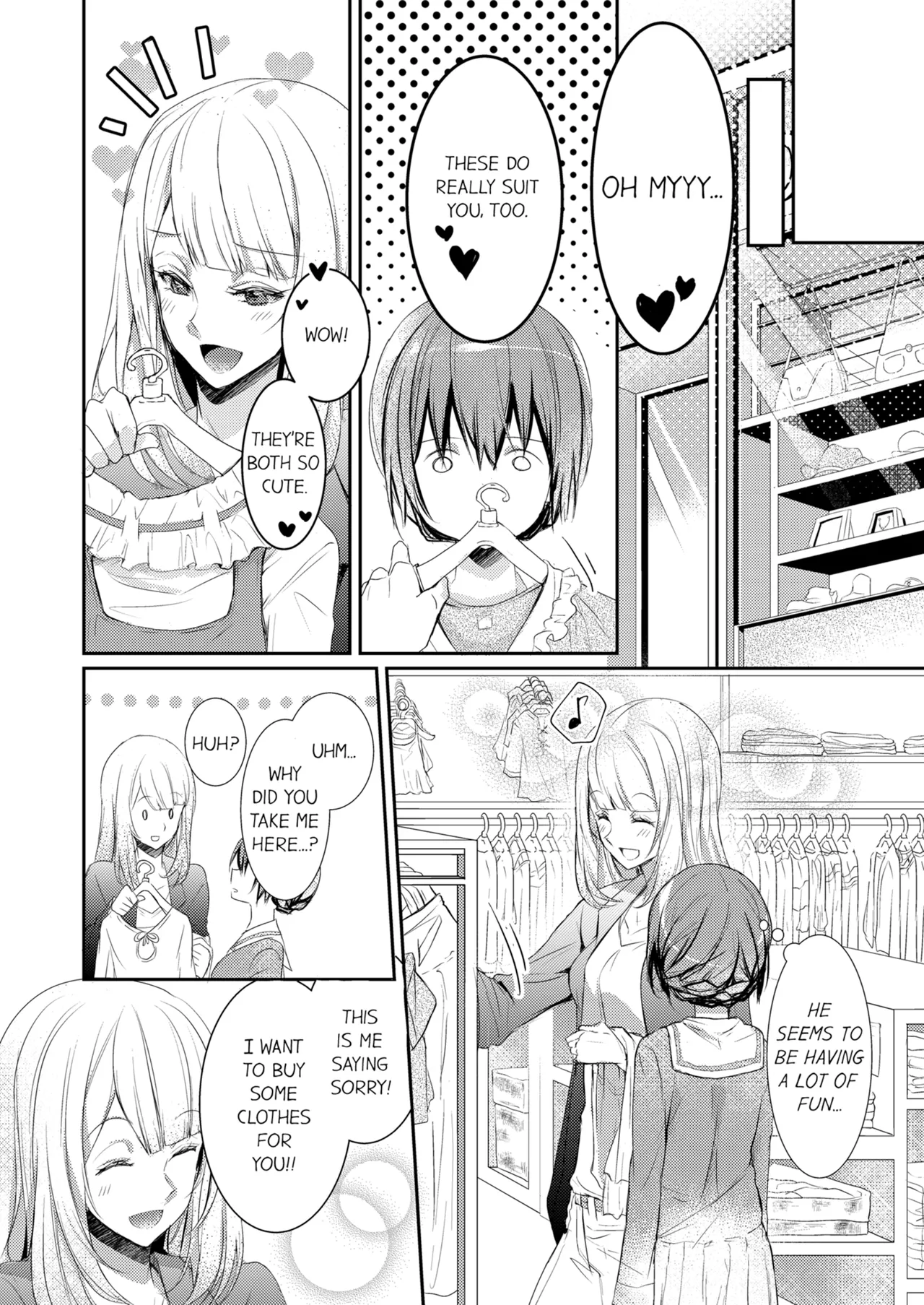 [Hanamaluo]Skirt no Naka wa Kedamono Deshita | A Predator in a Skirt Vol.1-4[English] [Decensored] [Ongoing] Page 46