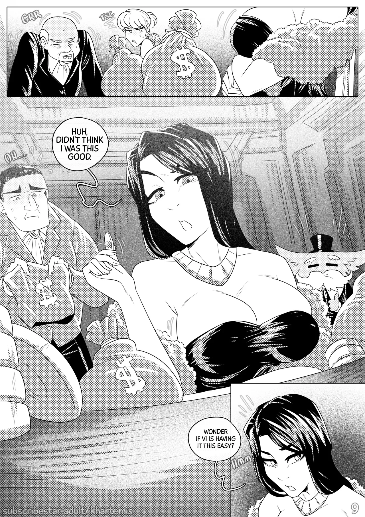 [Khartemis]Vi & Jinx: Loony Larceny(Arcane: League of Legends) Page 11