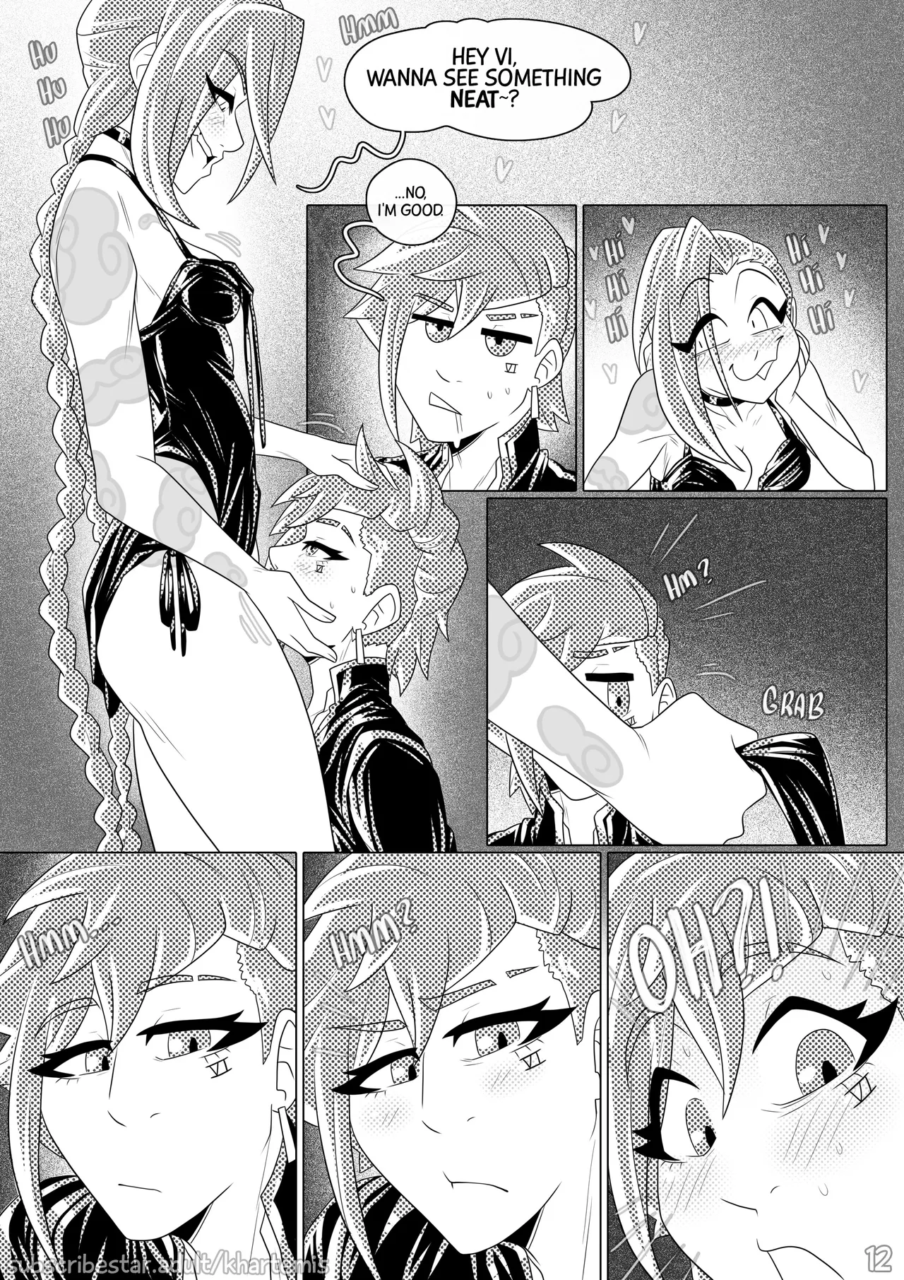 [Khartemis]Vi & Jinx: Loony Larceny(Arcane: League of Legends) Page 14