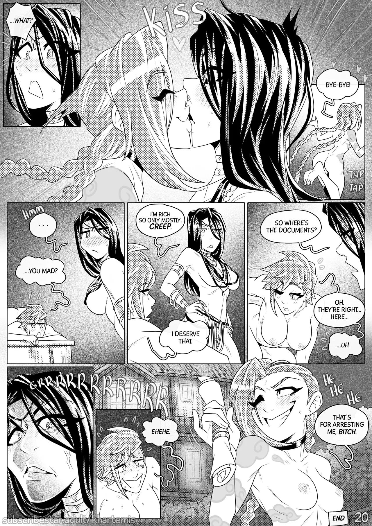 [Khartemis]Vi & Jinx: Loony Larceny(Arcane: League of Legends) Page 22