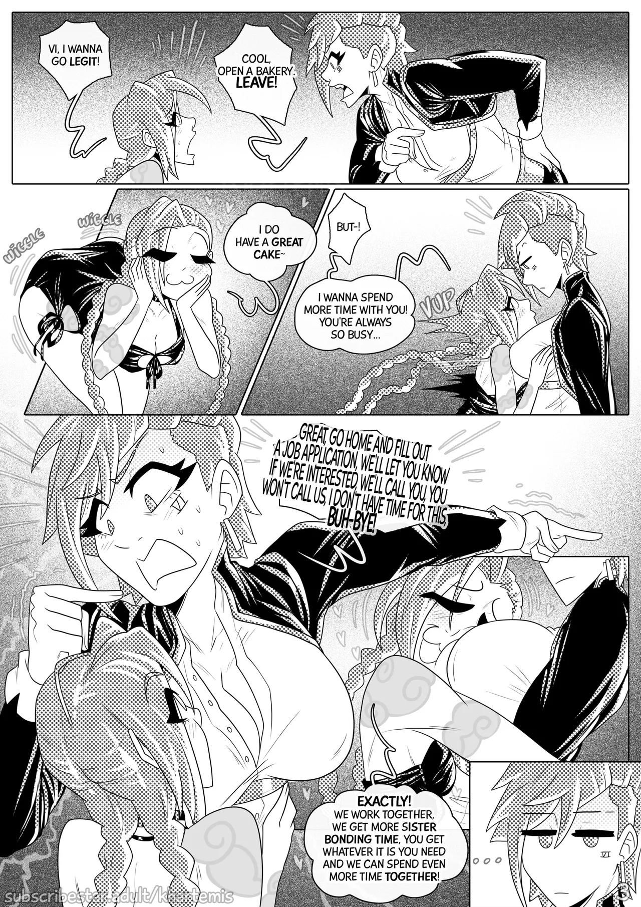 [Khartemis]Vi & Jinx: Loony Larceny(Arcane: League of Legends) Page 5
