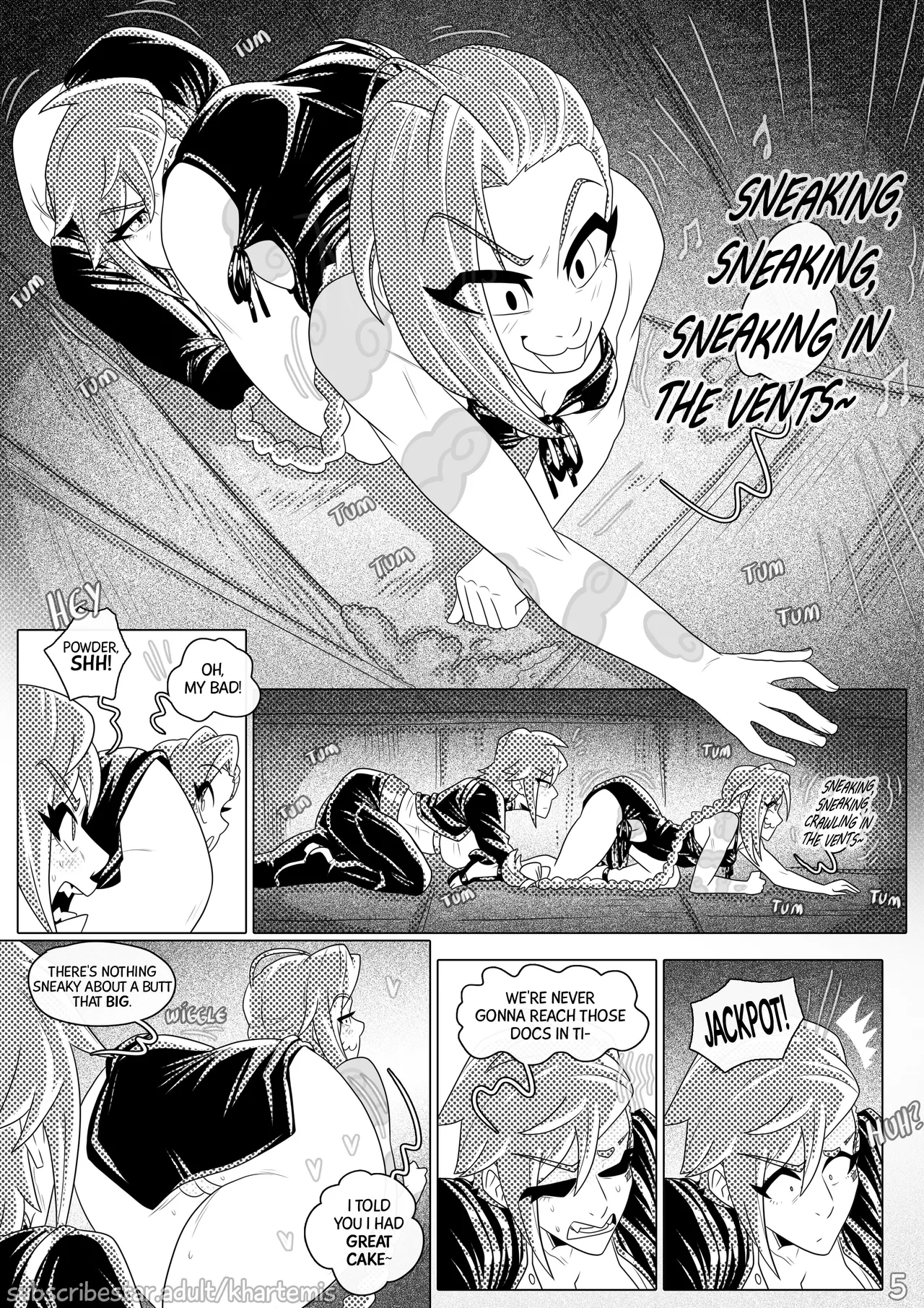 [Khartemis]Vi & Jinx: Loony Larceny(Arcane: League of Legends) Page 7
