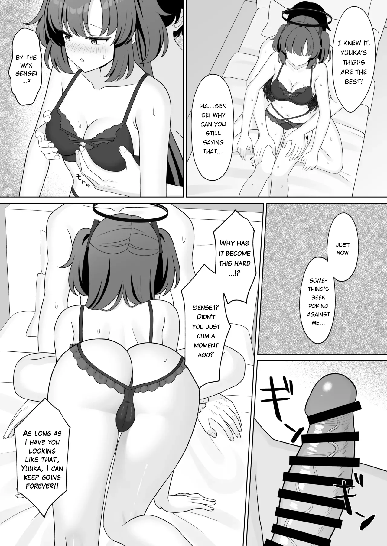 [Kurumi no Atelier (Futaba Kurumi)]Sensei! Nan desu ka Kono Ikagawashii Shitagi wa!(Blue Archive) [English] [EdenOfKivotos] [Digital] Page 10