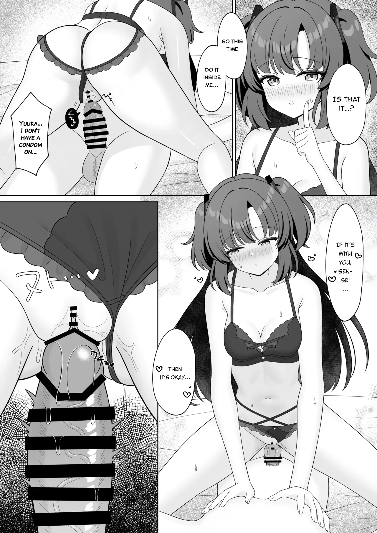 [Kurumi no Atelier (Futaba Kurumi)]Sensei! Nan desu ka Kono Ikagawashii Shitagi wa!(Blue Archive) [English] [EdenOfKivotos] [Digital] Page 11