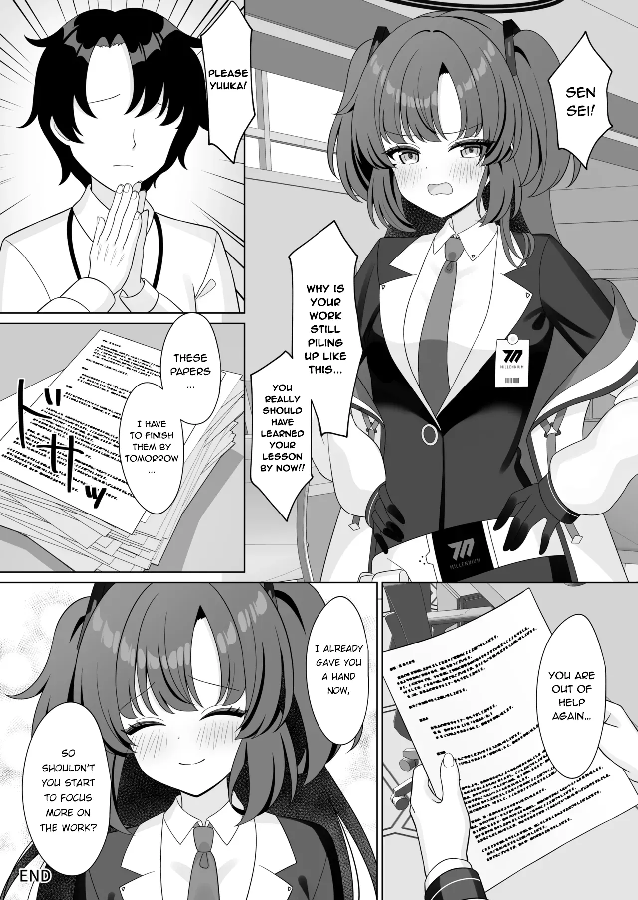 [Kurumi no Atelier (Futaba Kurumi)]Sensei! Nan desu ka Kono Ikagawashii Shitagi wa!(Blue Archive) [English] [EdenOfKivotos] [Digital] Page 21