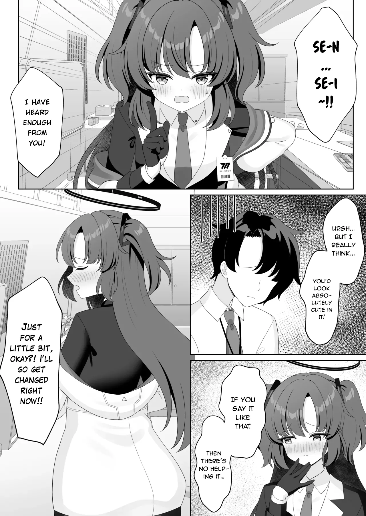 [Kurumi no Atelier (Futaba Kurumi)]Sensei! Nan desu ka Kono Ikagawashii Shitagi wa!(Blue Archive) [English] [EdenOfKivotos] [Digital] Page 5