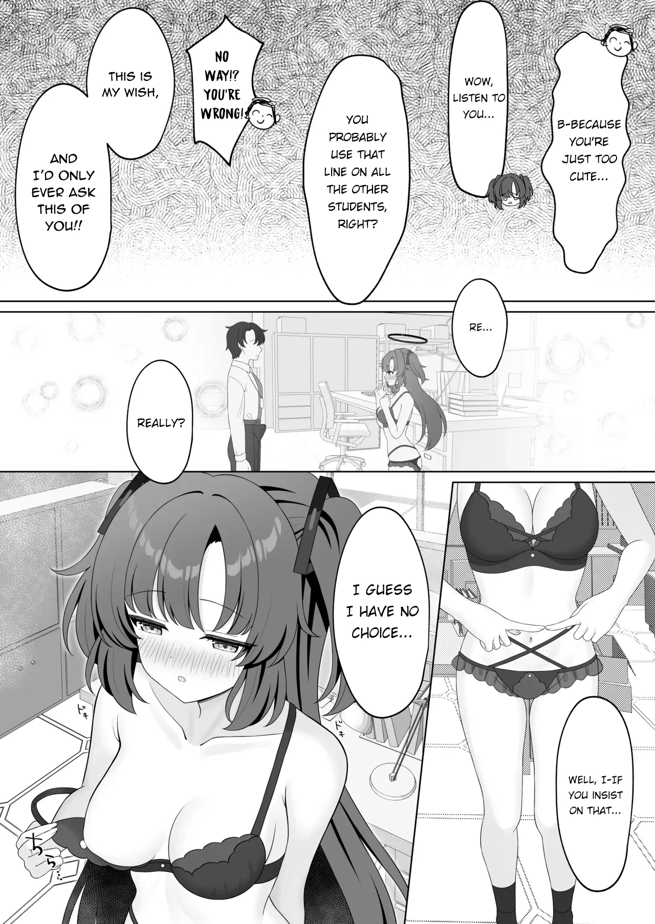 [Kurumi no Atelier (Futaba Kurumi)]Sensei! Nan desu ka Kono Ikagawashii Shitagi wa!(Blue Archive) [English] [EdenOfKivotos] [Digital] Page 7