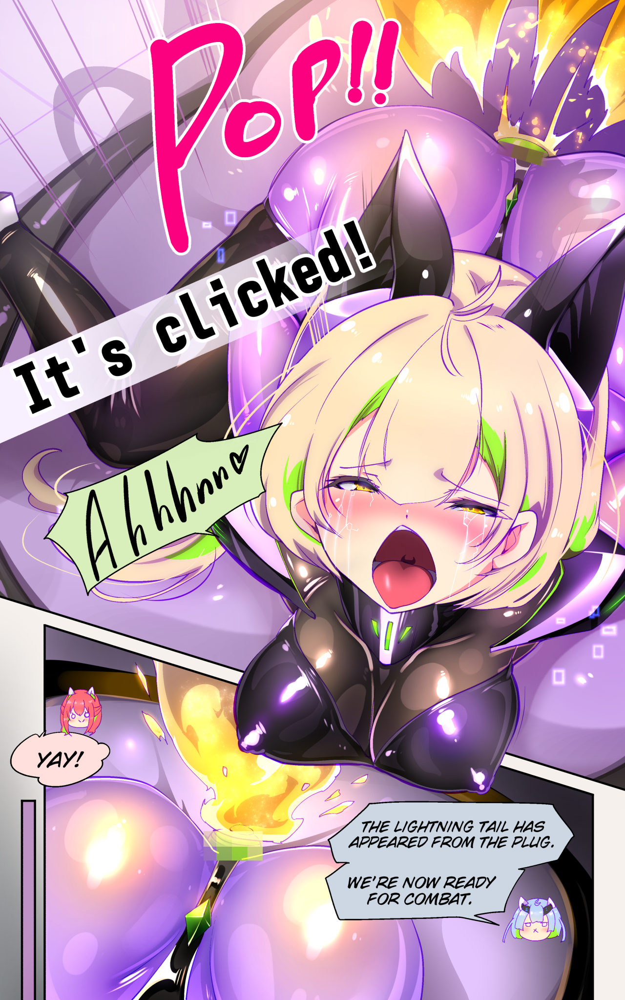 [Yaseuma Lo-Ru]A manga about a girl who is reincarnated as a combat android, and then has a very erotic experience and turns evil - Senkou Heijo Prikke Tsana - Page 12