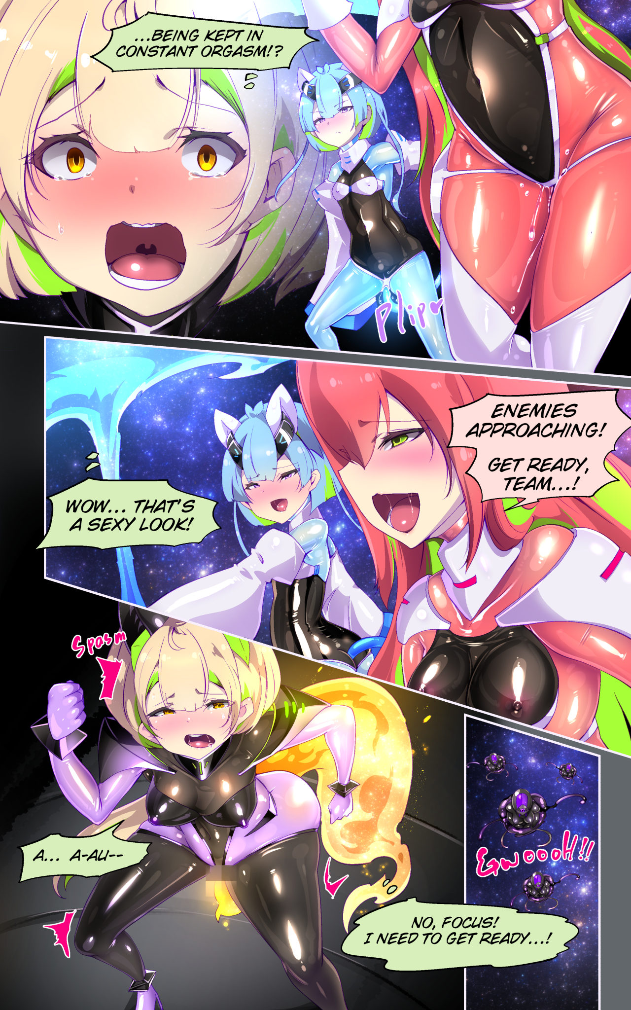[Yaseuma Lo-Ru]A manga about a girl who is reincarnated as a combat android, and then has a very erotic experience and turns evil - Senkou Heijo Prikke Tsana - Page 14