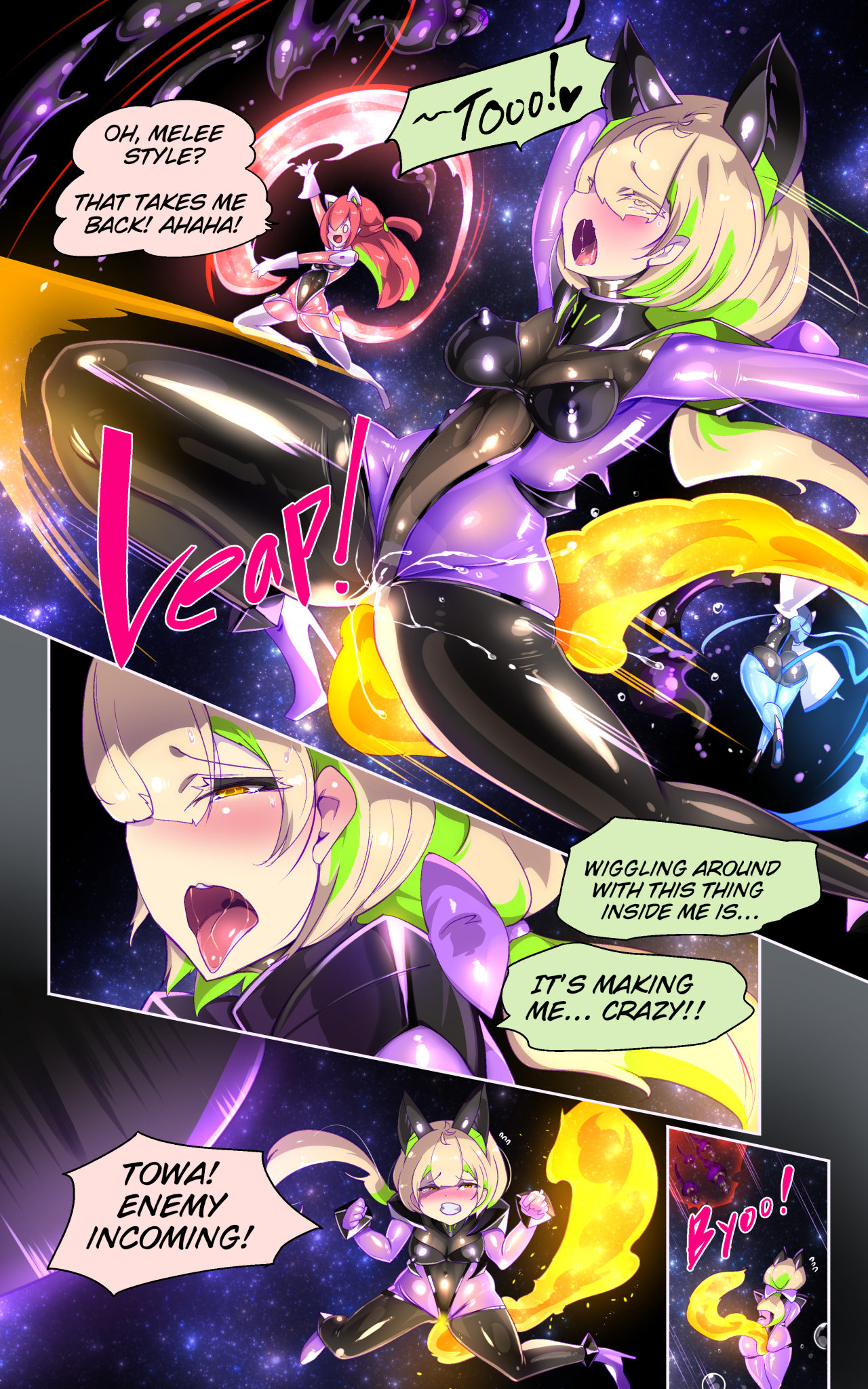 [Yaseuma Lo-Ru]A manga about a girl who is reincarnated as a combat android, and then has a very erotic experience and turns evil - Senkou Heijo Prikke Tsana - Page 15