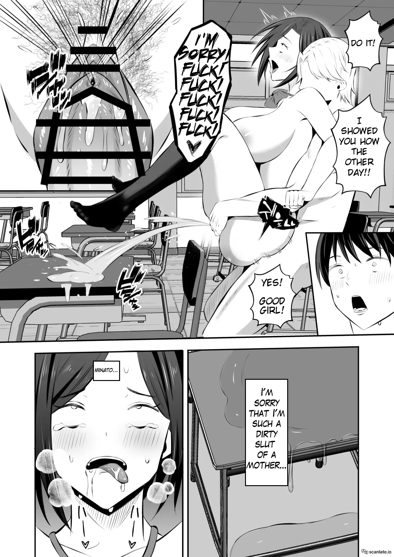 [Mochidora]Kindan no Boshi Swapping 2 〜 hōkago no kyōshitsu de 4 P rankō-hen 〜 | Mother Star Swapping 2 - 4P in the Classroom After School "Orgy Edition"![English] Page 66