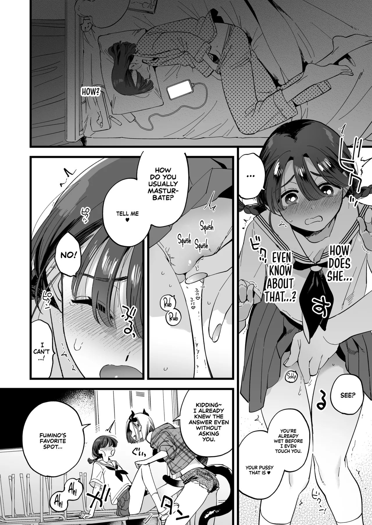 [Sonota Ozey (Yukataro)]Futanari Akuma-san to Hiruyasumi ~Appli de Shoukan shitara Oishiku Itadakarechaimashita~ | Lunchtime with a Futanari Demon.[English] [Sonarin迫] [Decensored] Page 12