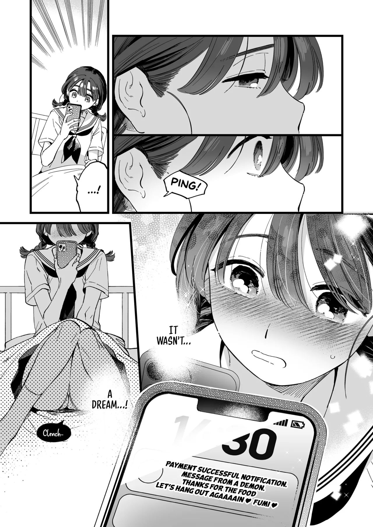 [Sonota Ozey (Yukataro)]Futanari Akuma-san to Hiruyasumi ~Appli de Shoukan shitara Oishiku Itadakarechaimashita~ | Lunchtime with a Futanari Demon.[English] [Sonarin迫] [Decensored] Page 37
