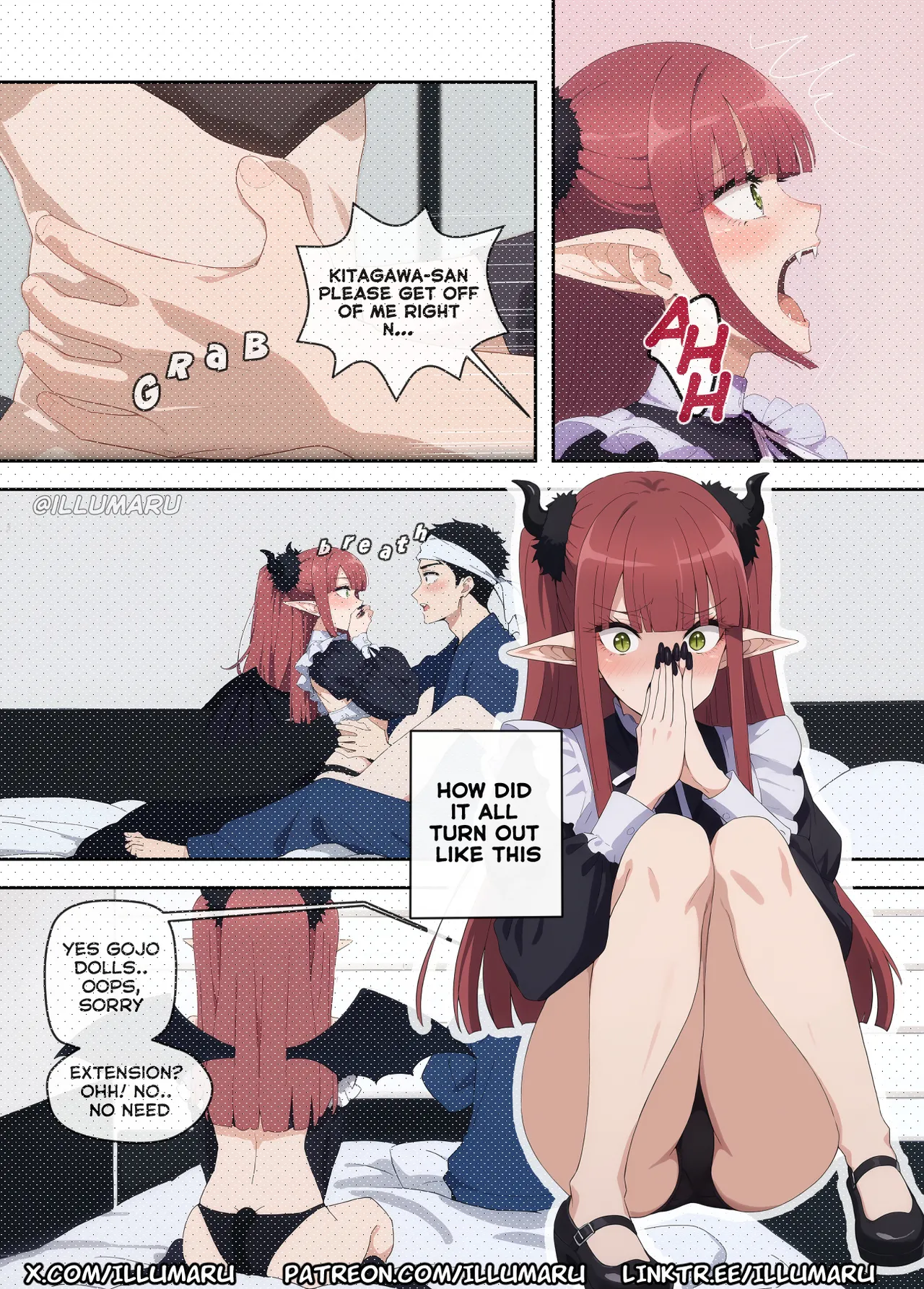 [Illumaru]Second chance for Kitagawa and Gojo[AI Generated] Page 3