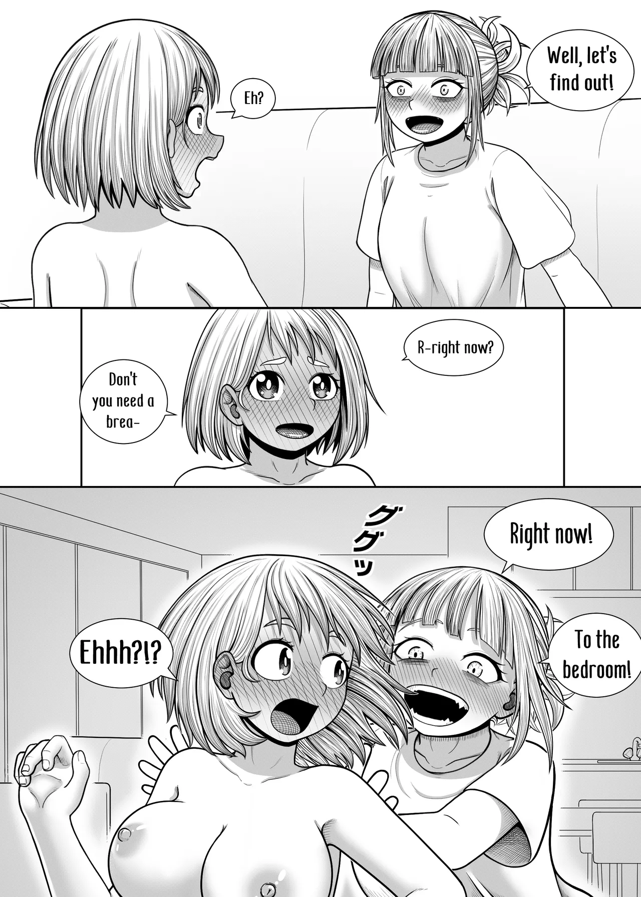 [Hentia-chan]Watashi no Sekaiichi | My cutest(Boku no Hero Academia) [English] Page 55