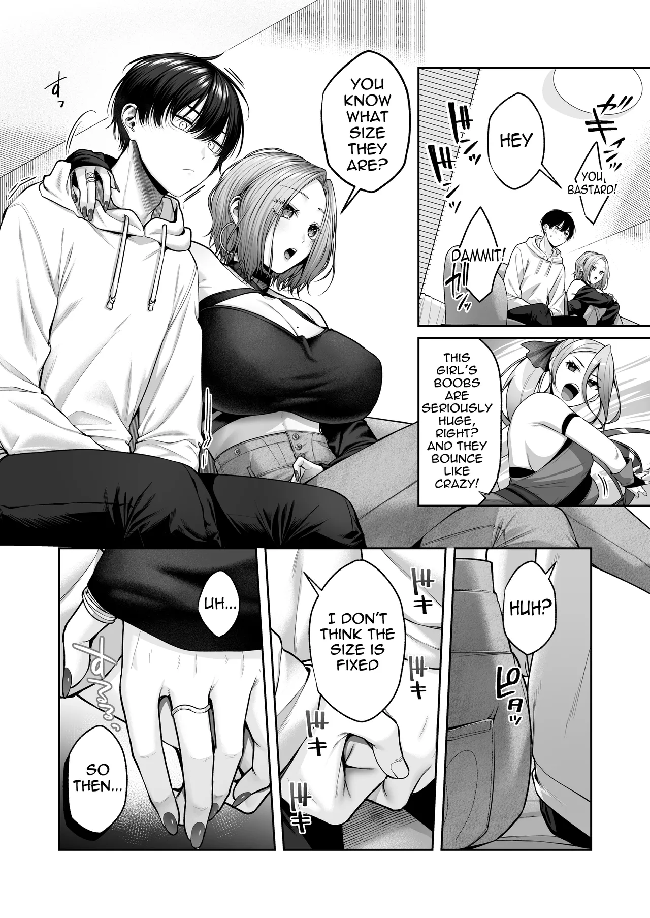 [YZ+ (Yuzuto Sen)]Nijigen Otaku-kun wa Gal Oppai de Kan Ochi Shasei | Otaku-kun is utterly defeated and cum hard thanks to the gyaru's boobs[Digital] [English] [meganekun_tl] Page 11