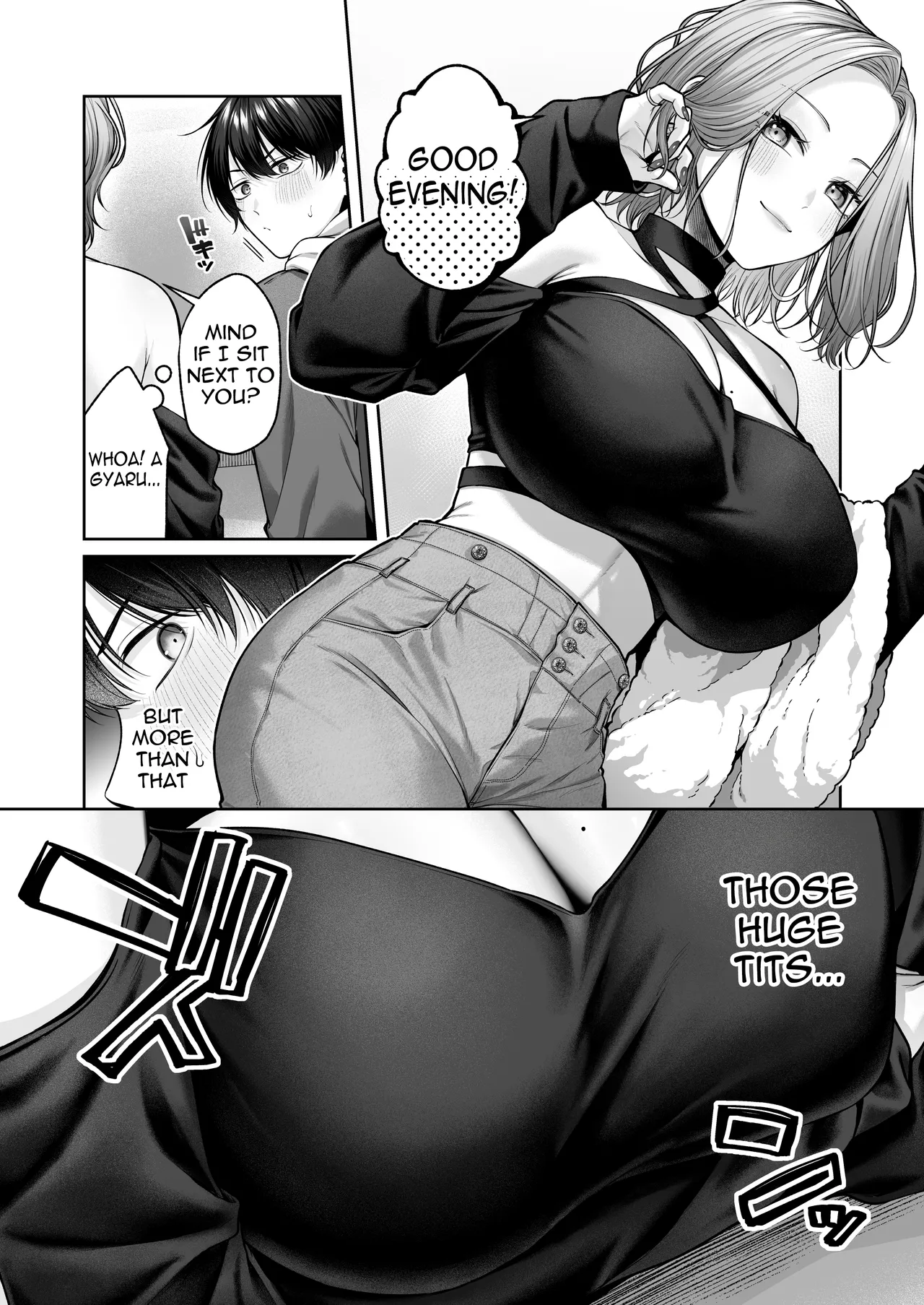 [YZ+ (Yuzuto Sen)]Nijigen Otaku-kun wa Gal Oppai de Kan Ochi Shasei | Otaku-kun is utterly defeated and cum hard thanks to the gyaru's boobs[Digital] [English] [meganekun_tl] Page 3