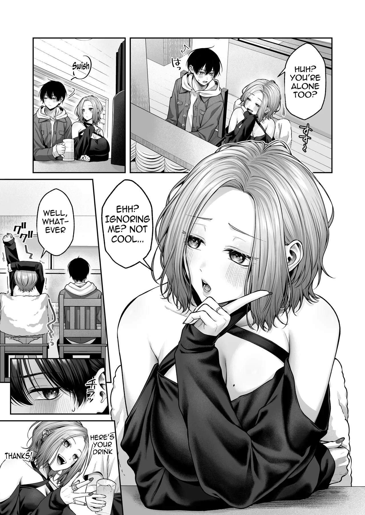 [YZ+ (Yuzuto Sen)]Nijigen Otaku-kun wa Gal Oppai de Kan Ochi Shasei | Otaku-kun is utterly defeated and cum hard thanks to the gyaru's boobs[Digital] [English] [meganekun_tl] Page 4