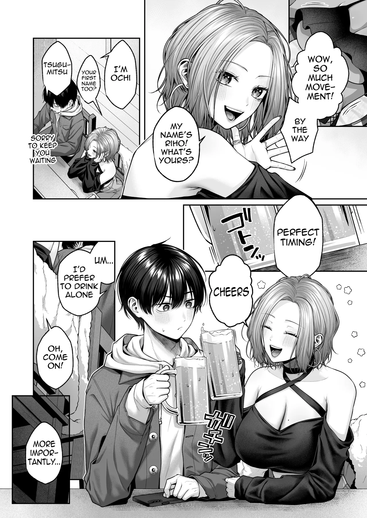 [YZ+ (Yuzuto Sen)]Nijigen Otaku-kun wa Gal Oppai de Kan Ochi Shasei | Otaku-kun is utterly defeated and cum hard thanks to the gyaru's boobs[Digital] [English] [meganekun_tl] Page 7