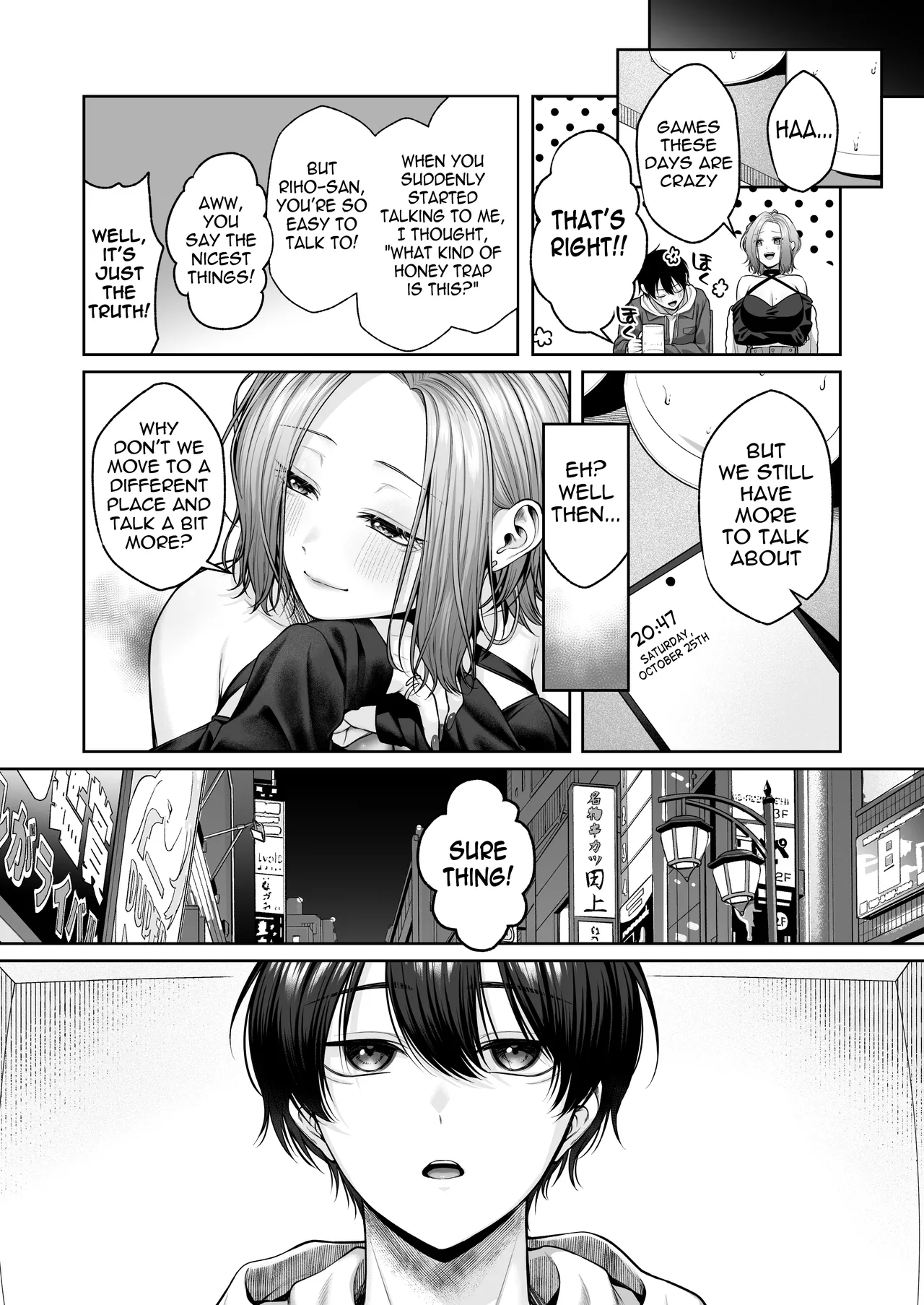 [YZ+ (Yuzuto Sen)]Nijigen Otaku-kun wa Gal Oppai de Kan Ochi Shasei | Otaku-kun is utterly defeated and cum hard thanks to the gyaru's boobs[Digital] [English] [meganekun_tl] Page 8