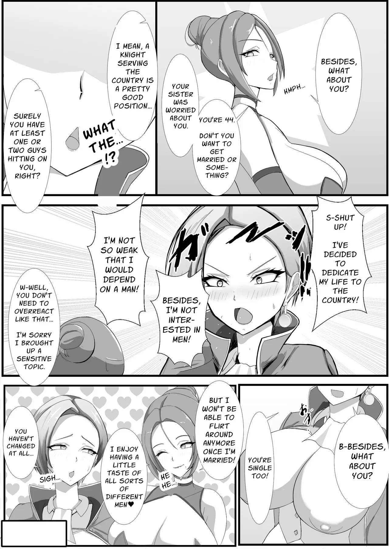 [bluevery]First Love Tale of an Arrogant, Stubborn, 44 Year Old Knightess[English] [Solid Rose] Page 6
