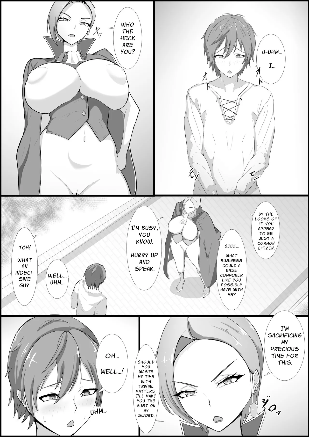 [bluevery]First Love Tale of an Arrogant, Stubborn, 44 Year Old Knightess[English] [Solid Rose] Page 8