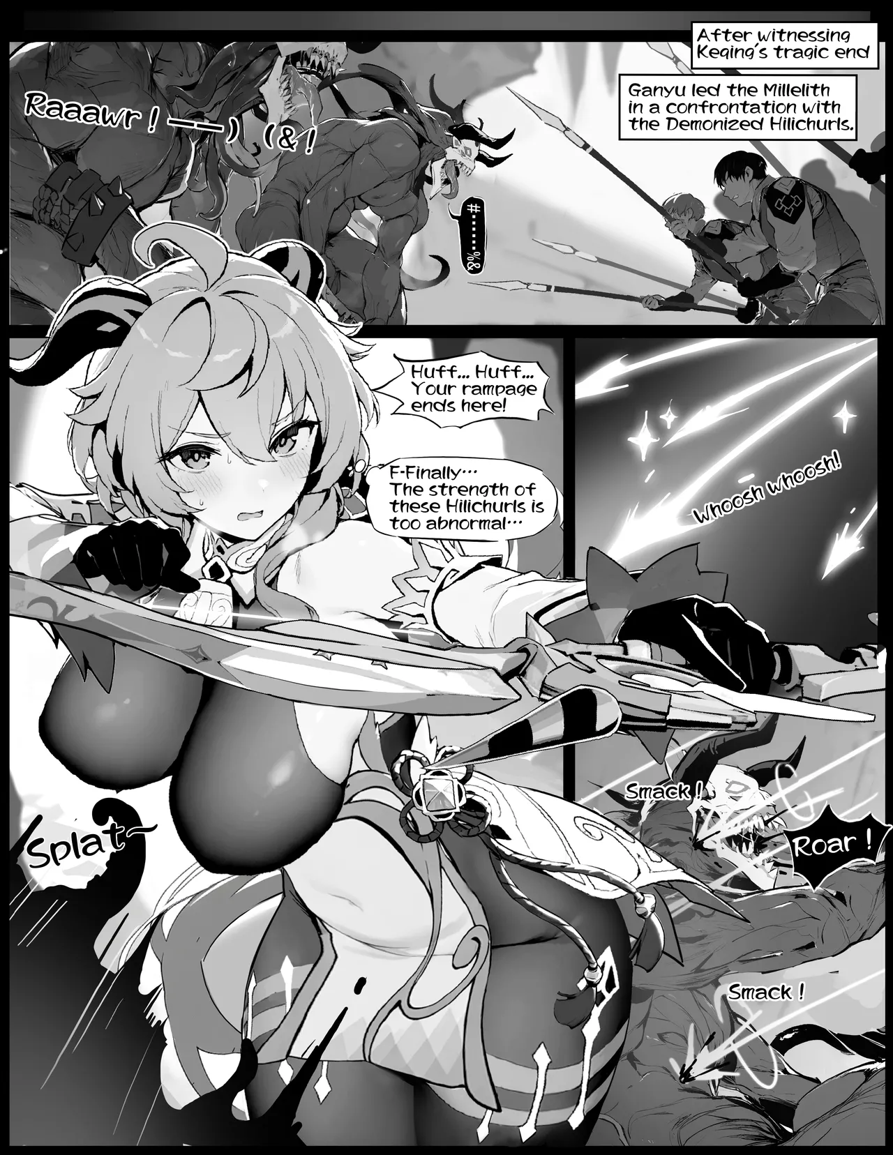 [Senie Shenxuan]Ganyu no Honshou | Ganyu’s True Nature(Genshin Impact) [English] Page 1