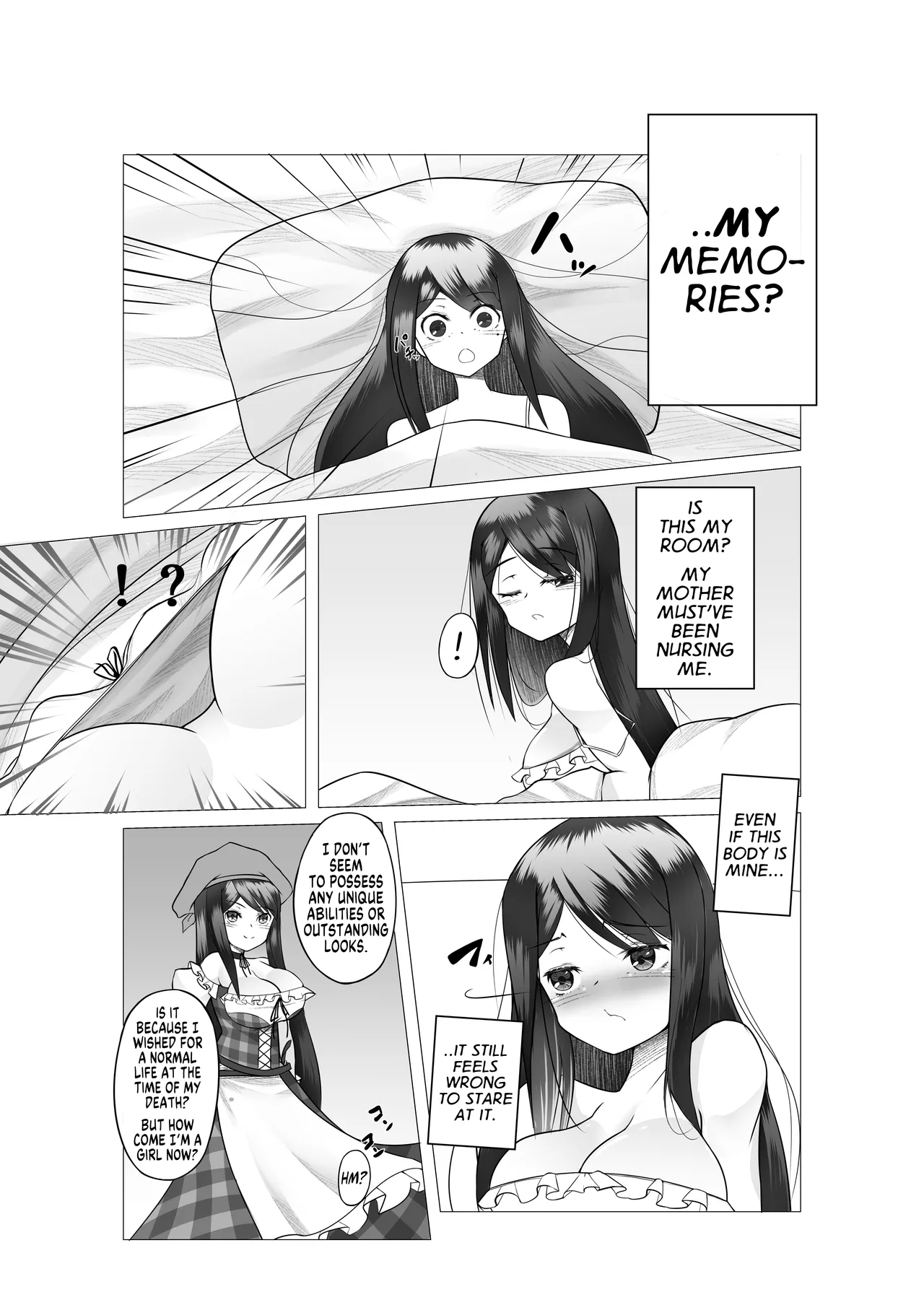 [Tempest (Doburocky)]Isekai no Mura Musume ni TS Tensei shite Shimatta Ken - About TS reincarnation as a village girl in another world.[English] [GTF] [Digital] Page 6