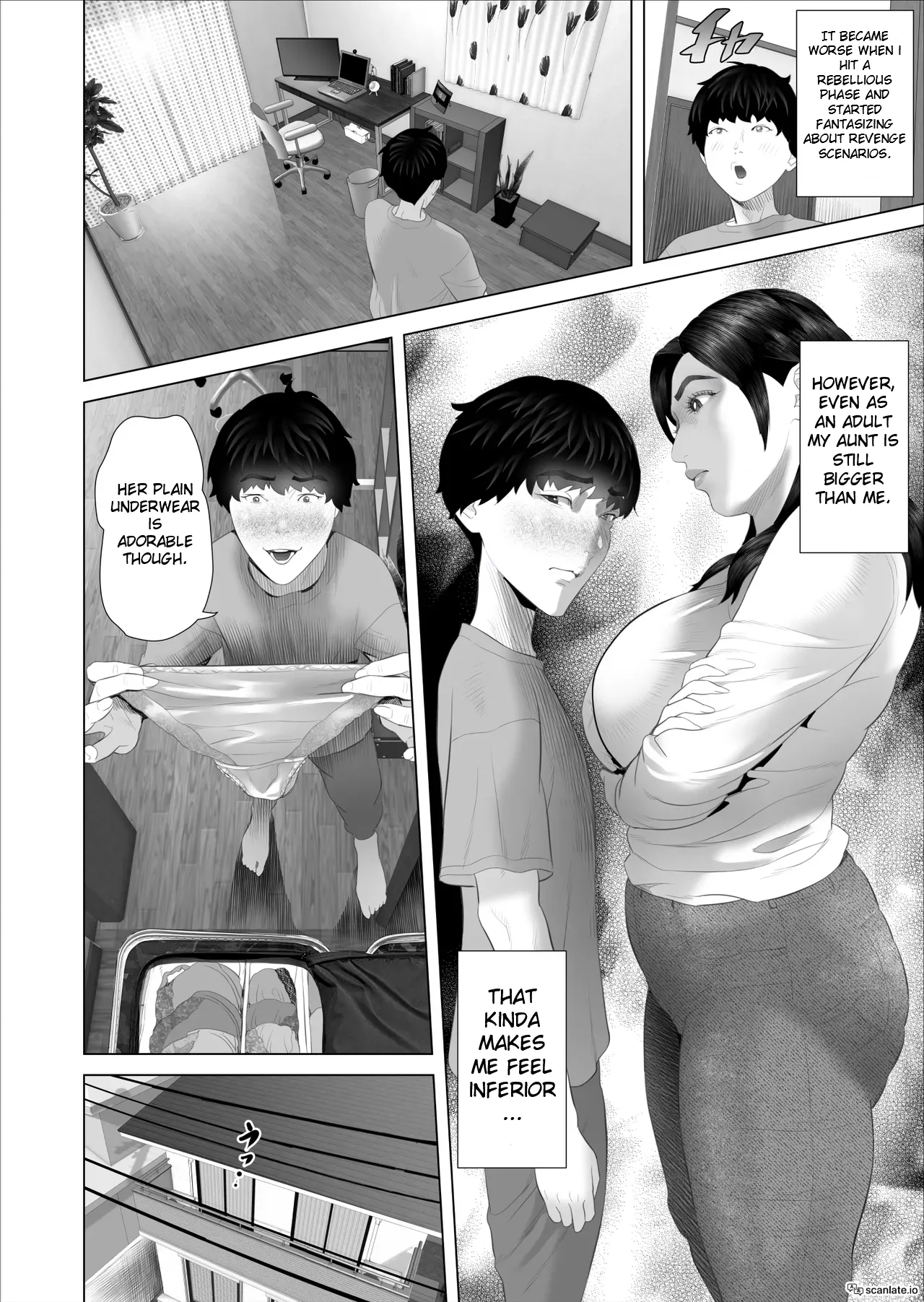[Hyji]Kinjo Yuuwaku White rose Oba-san no Himeta..., Ero Shitagi Hen[English] Page 10