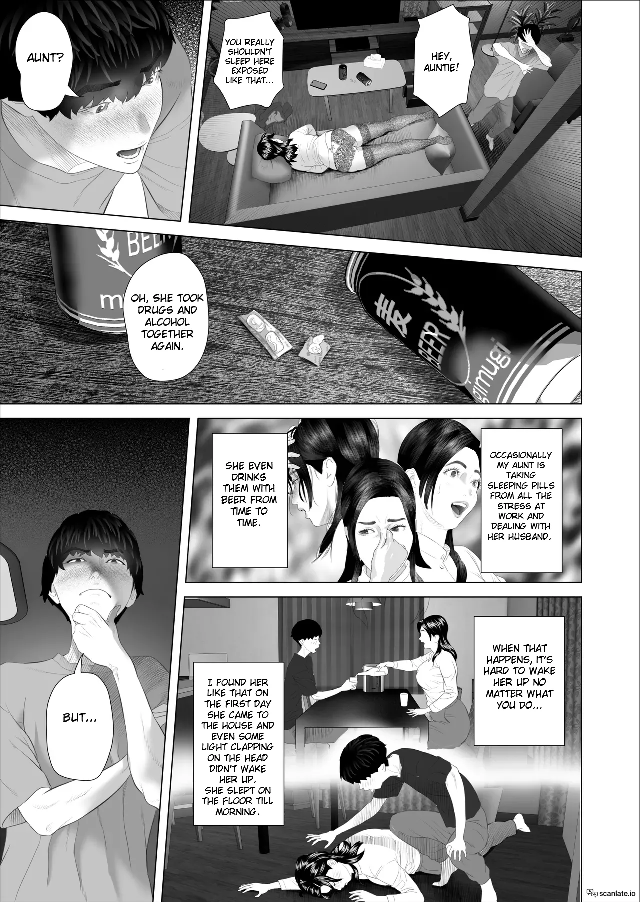 [Hyji]Kinjo Yuuwaku White rose Oba-san no Himeta..., Ero Shitagi Hen[English] Page 13