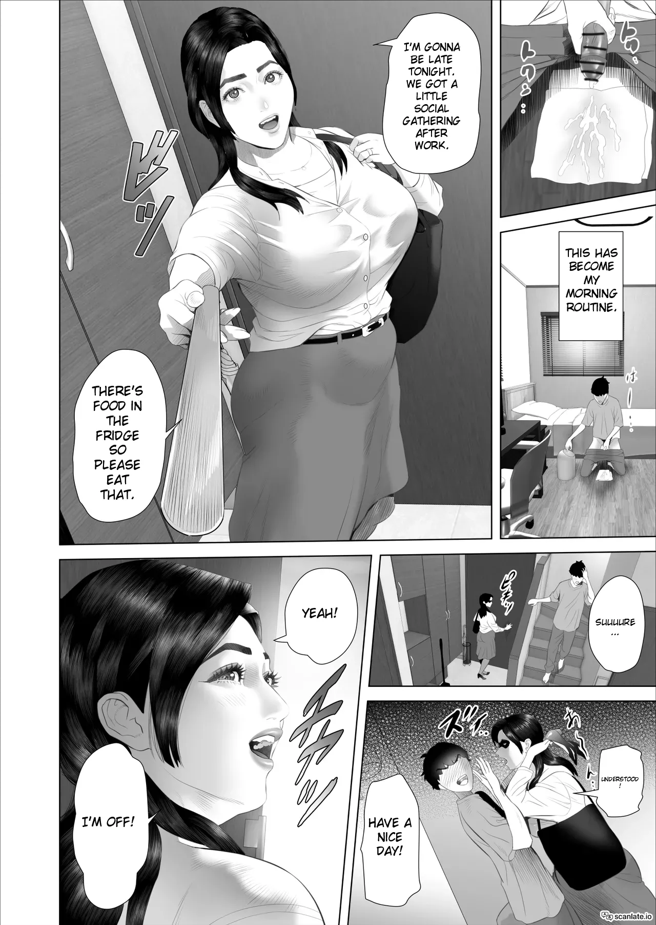 [Hyji]Kinjo Yuuwaku White rose Oba-san no Himeta..., Ero Shitagi Hen[English] Page 8