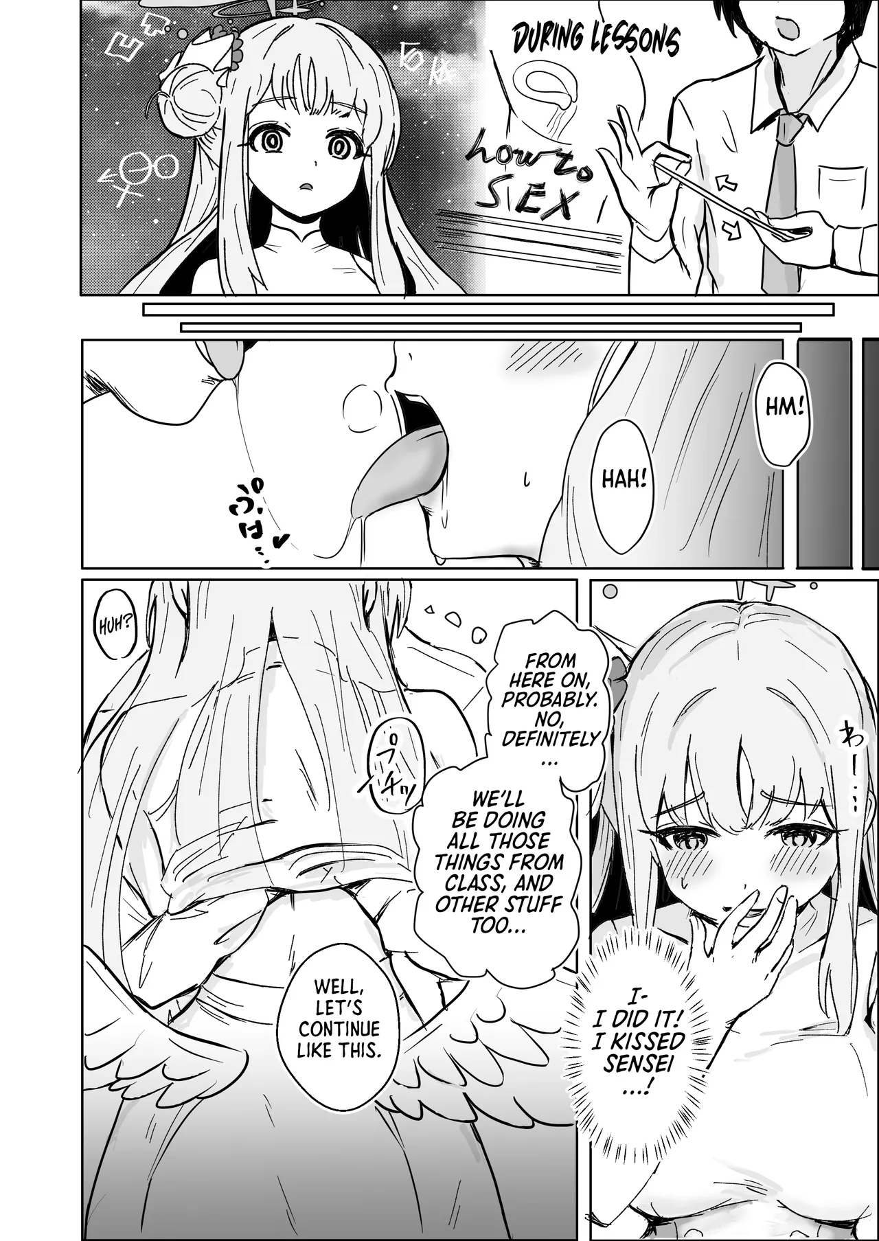 [PRESIDENT SUITE (Shachou)]Mika to Futari de Obenkyou  | Studying Together with Mika(Blue Archive) [English] [Shiro Translation] [Digital] Page 6