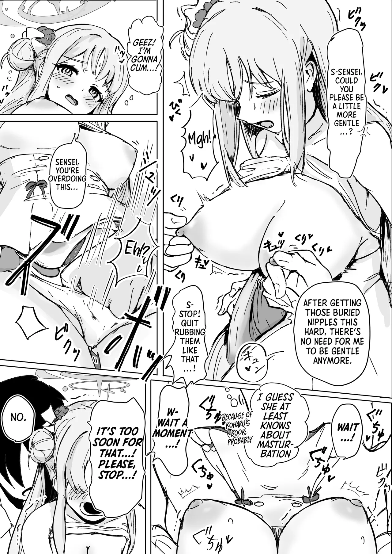 [PRESIDENT SUITE (Shachou)]Mika to Futari de Obenkyou  | Studying Together with Mika(Blue Archive) [English] [Shiro Translation] [Digital] Page 8